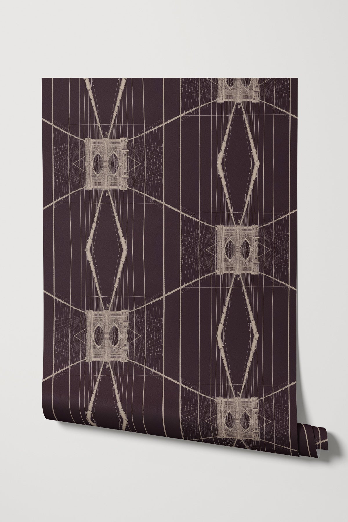 Brooklyn Bridge / Burgundy