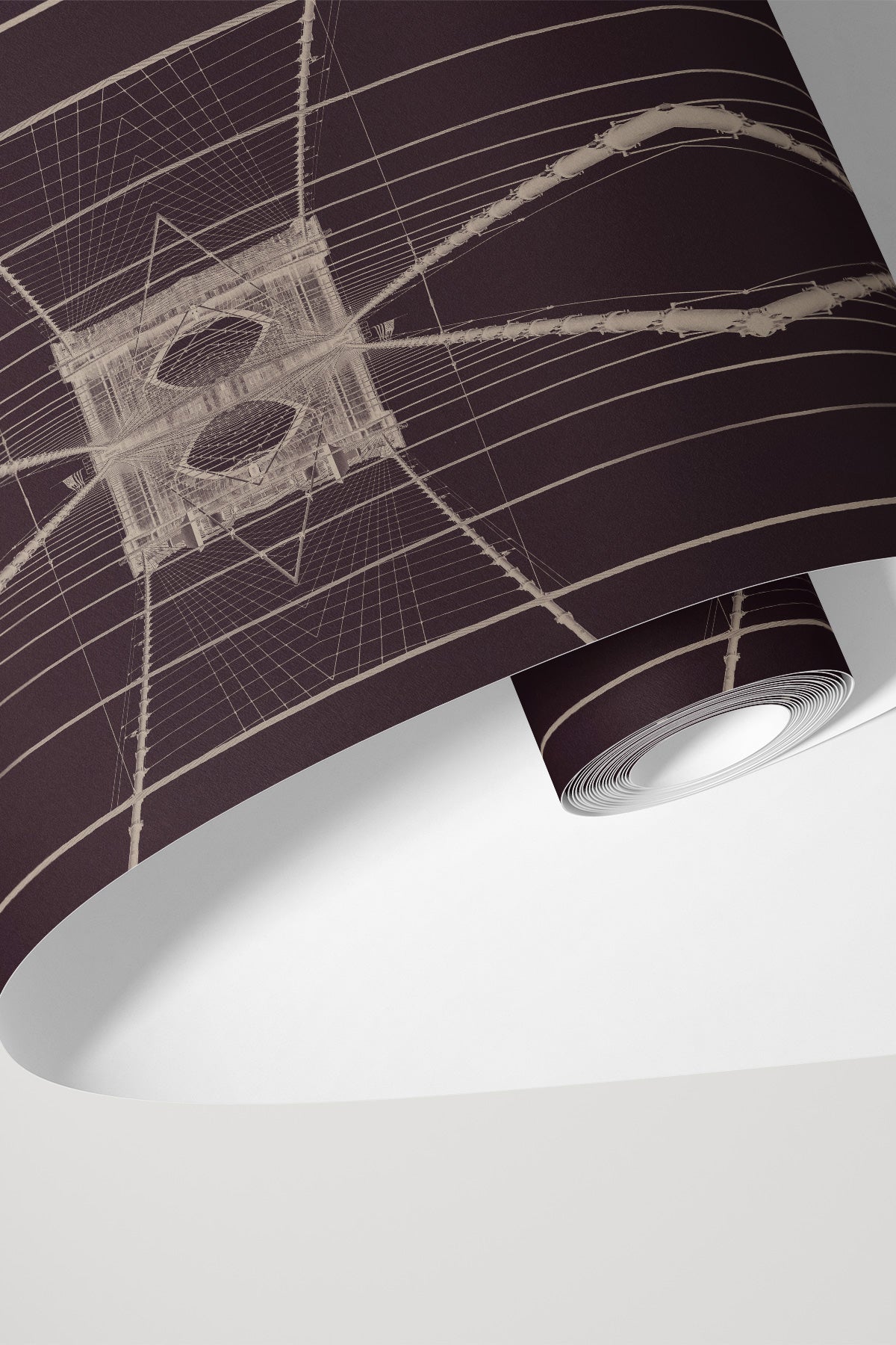 Brooklyn Bridge / Burgundy