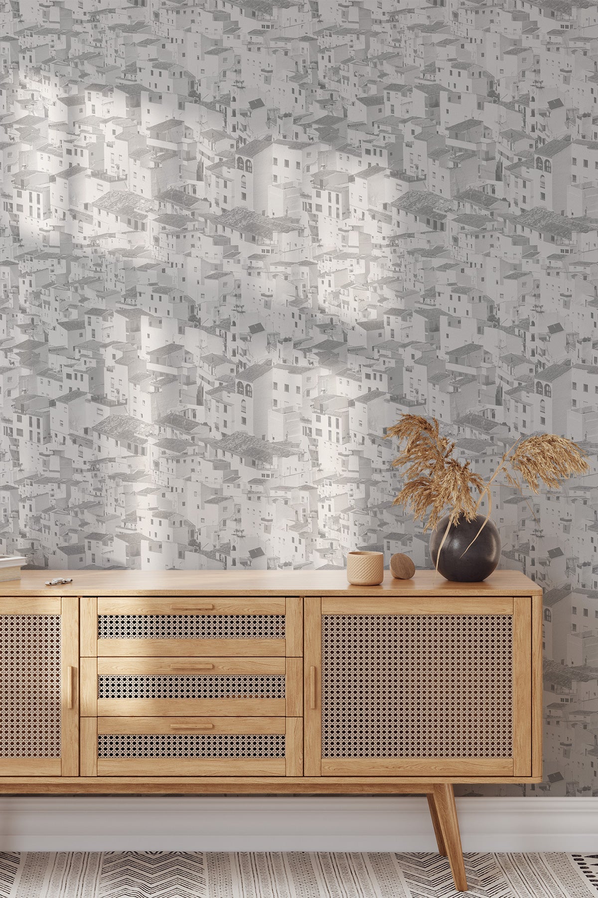 Buildings of Malaga / Grey