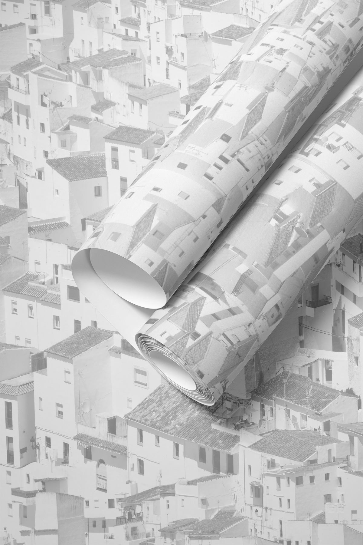 Buildings of Malaga / Grey