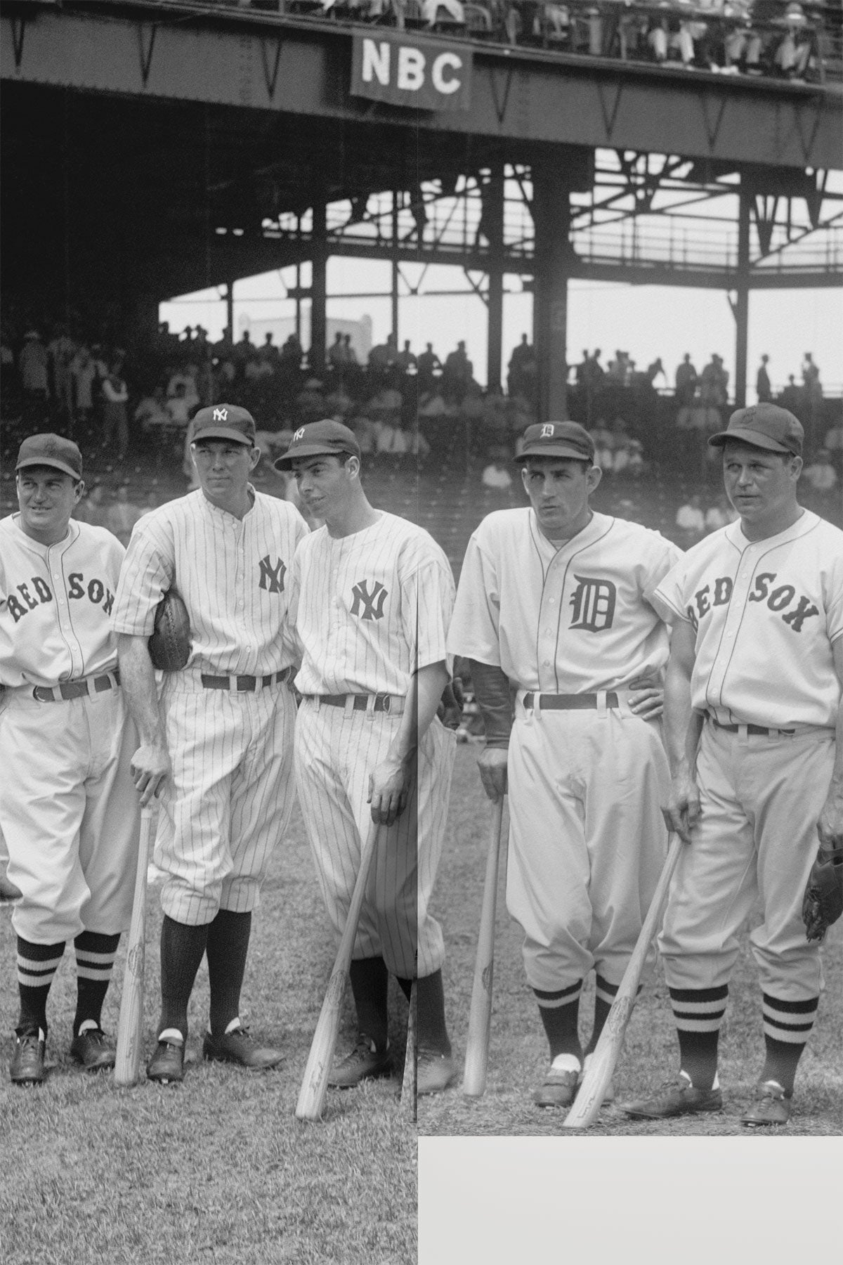 1937 Baseball All-Stars Wall Mural