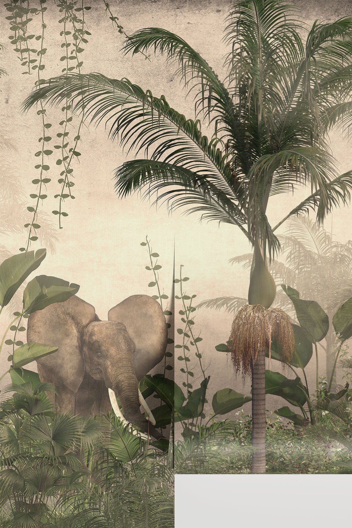 Kids Jungle Expedition Wall Mural