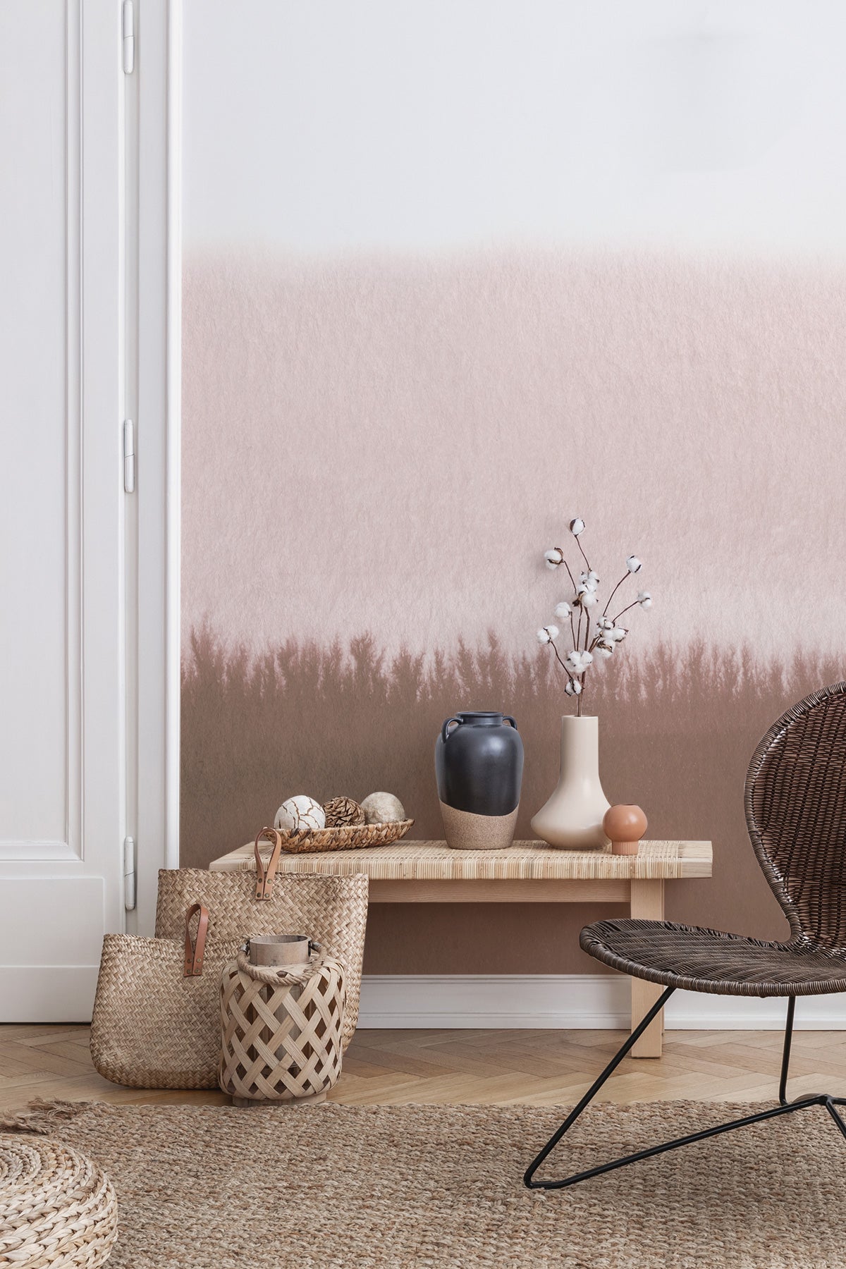 Mocha Mousse Color Block