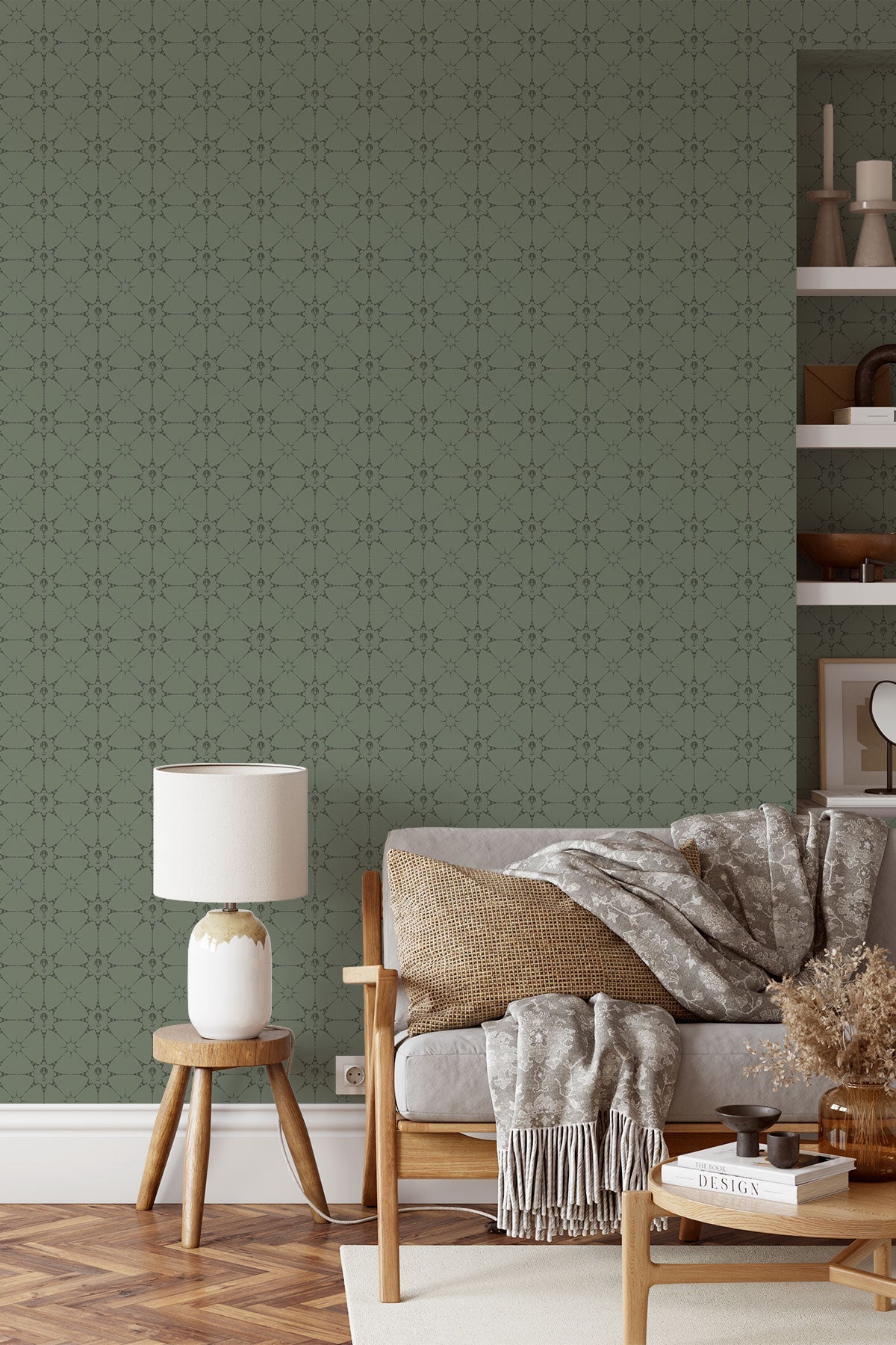 Eiffel Tower Stars / Sage