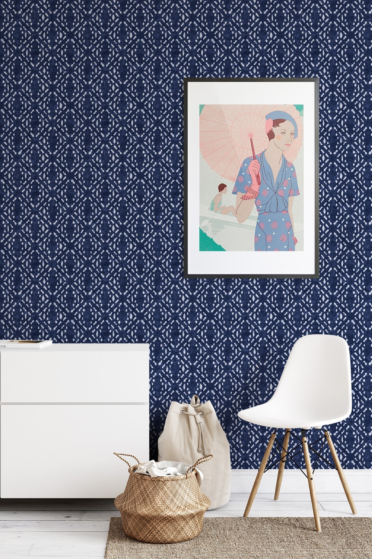 Ethnic Tie Dye / Blue