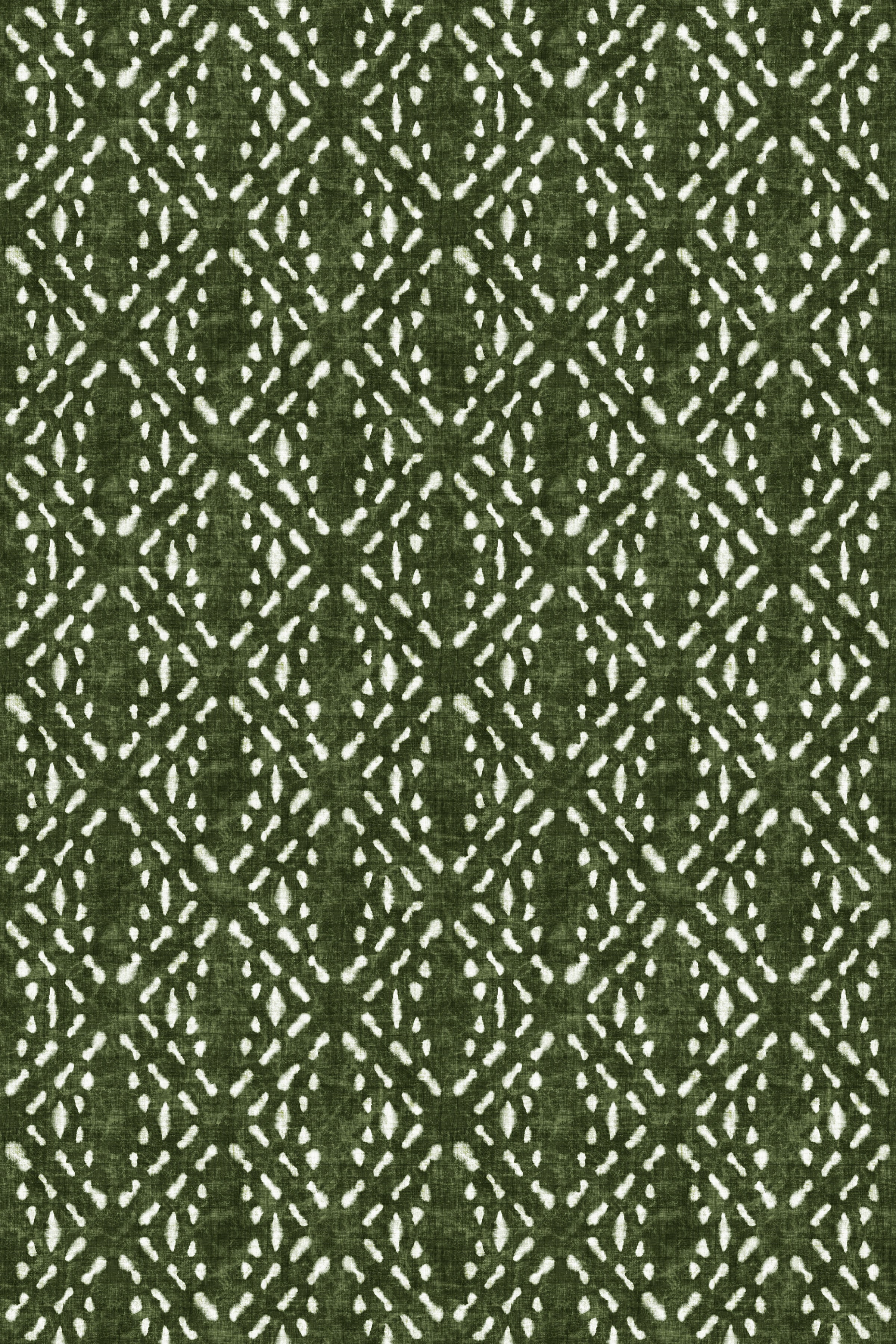 Ethnic Tie Dye / Olive