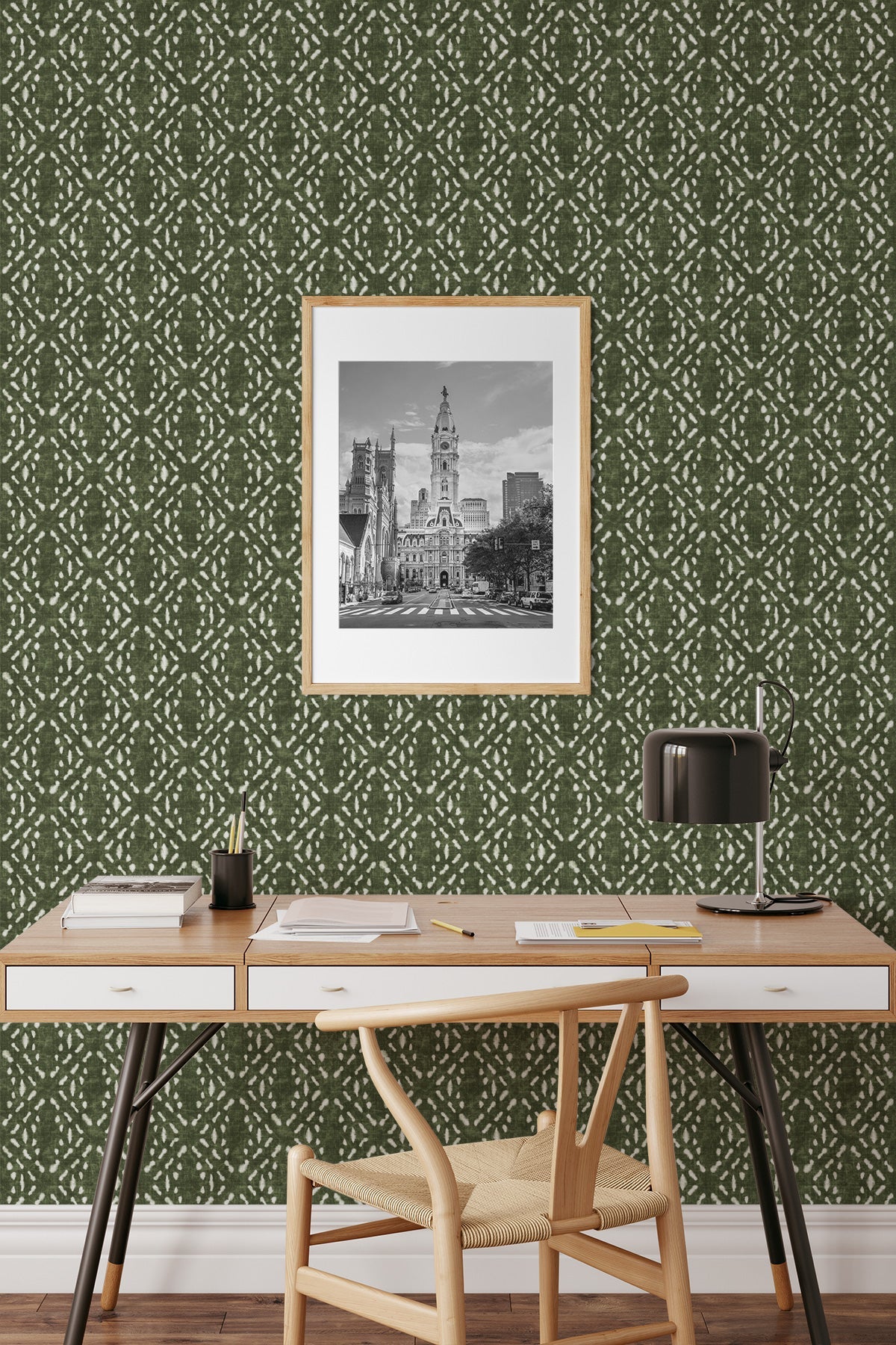 Ethnic Tie Dye / Olive