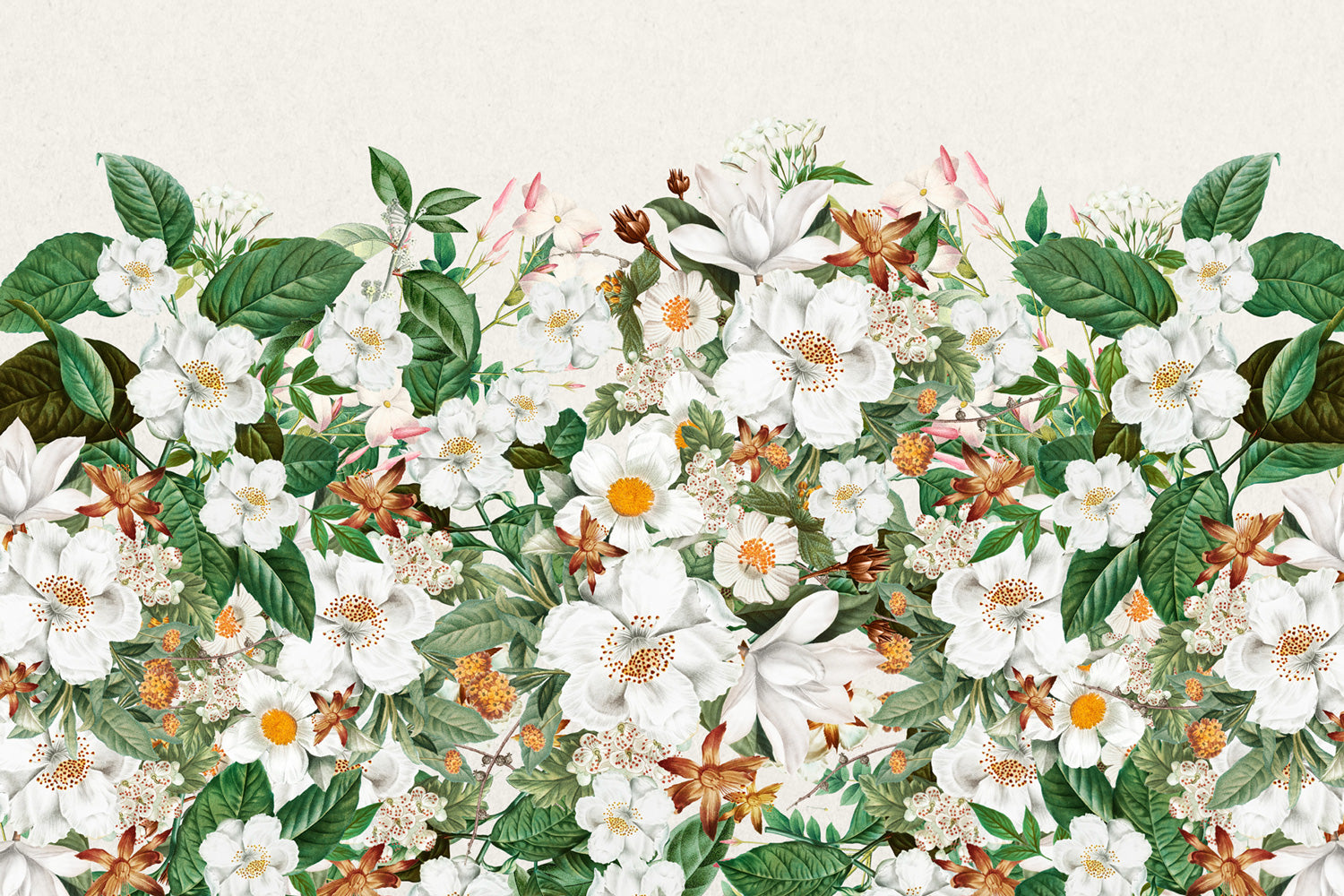 Jasmine Garden Wall Mural