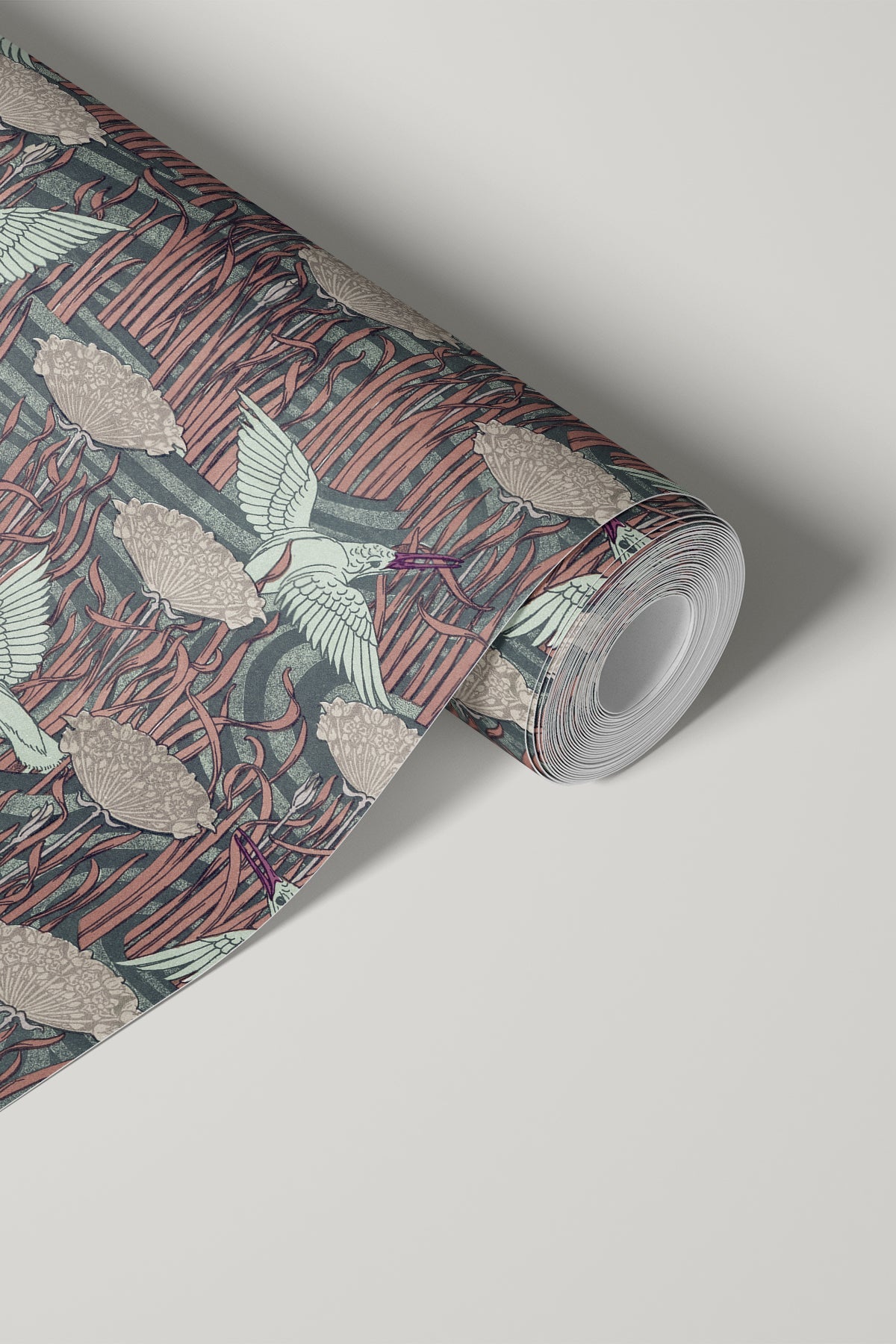 Kingfisher Above Water / Teal