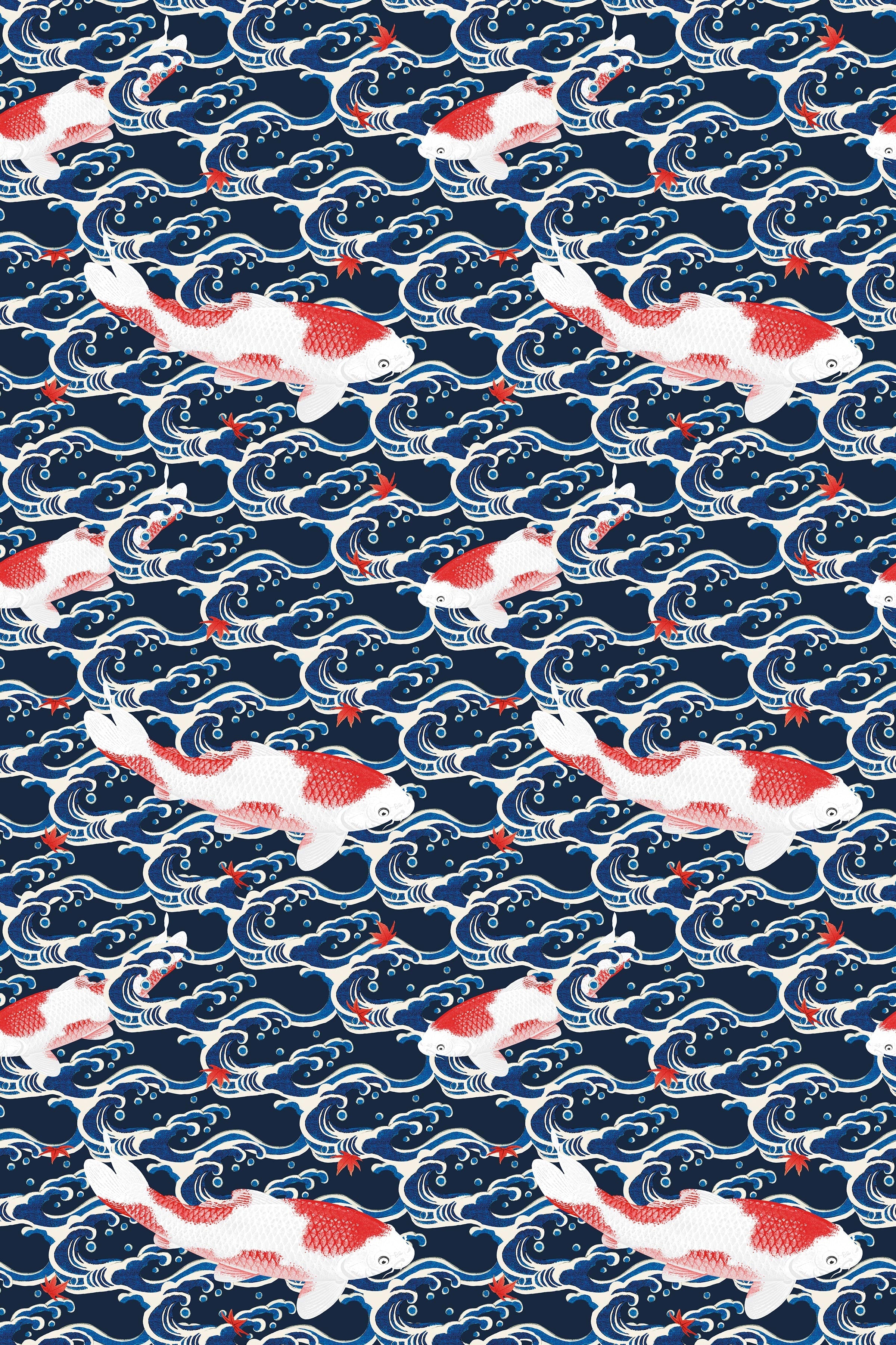 Koi Carps / Blue
