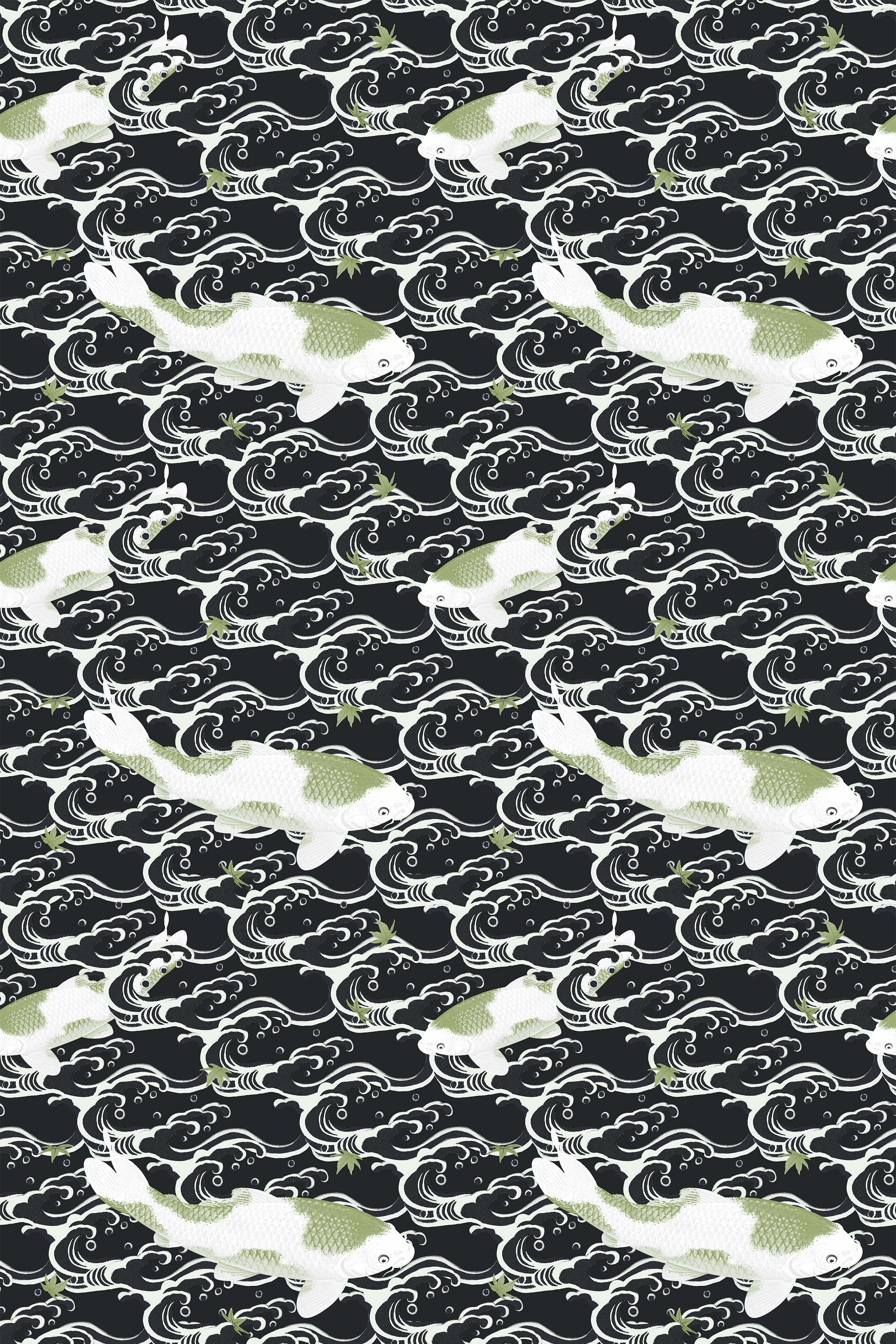 Koi Carps / Charcoal