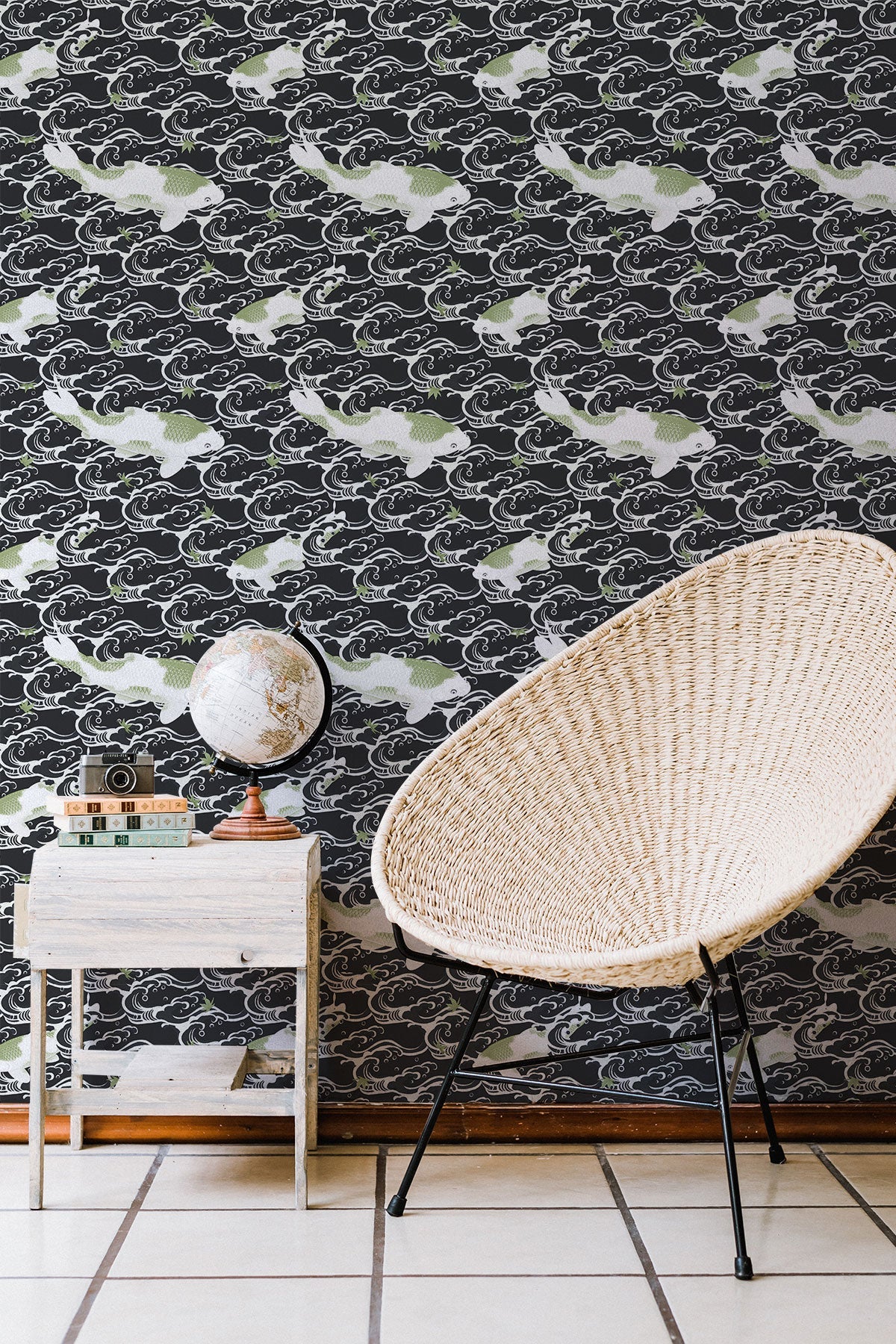 Koi Carps / Charcoal