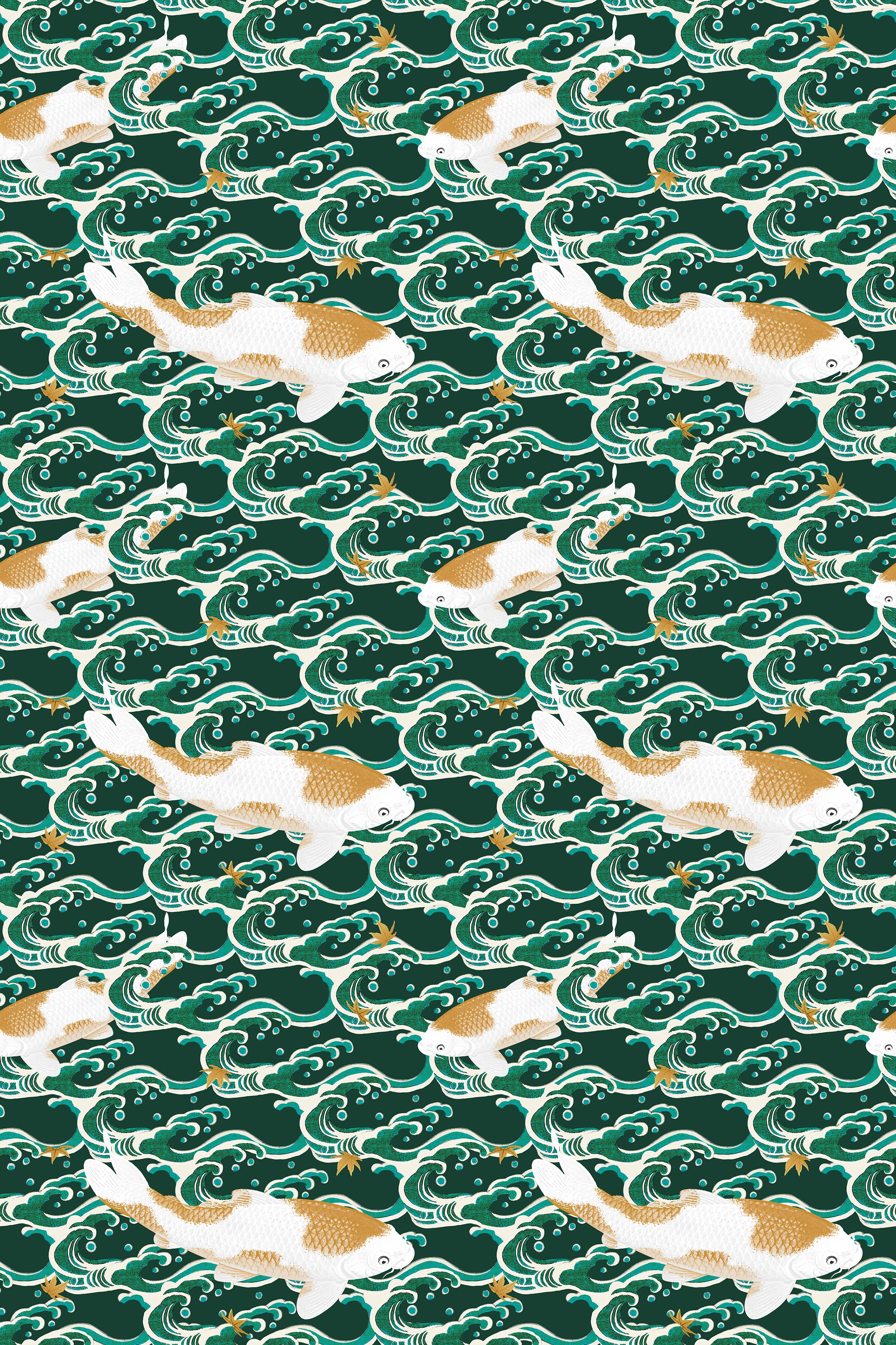 Koi Carps / Green