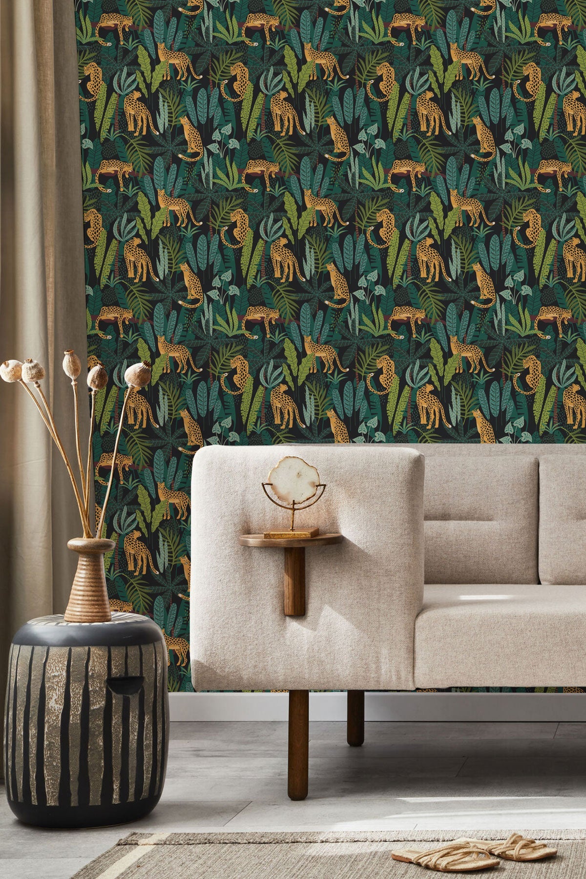 Leopards in the jungle / Dark