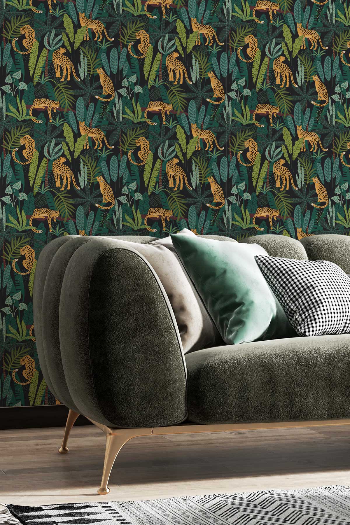 Leopards in the jungle / Dark