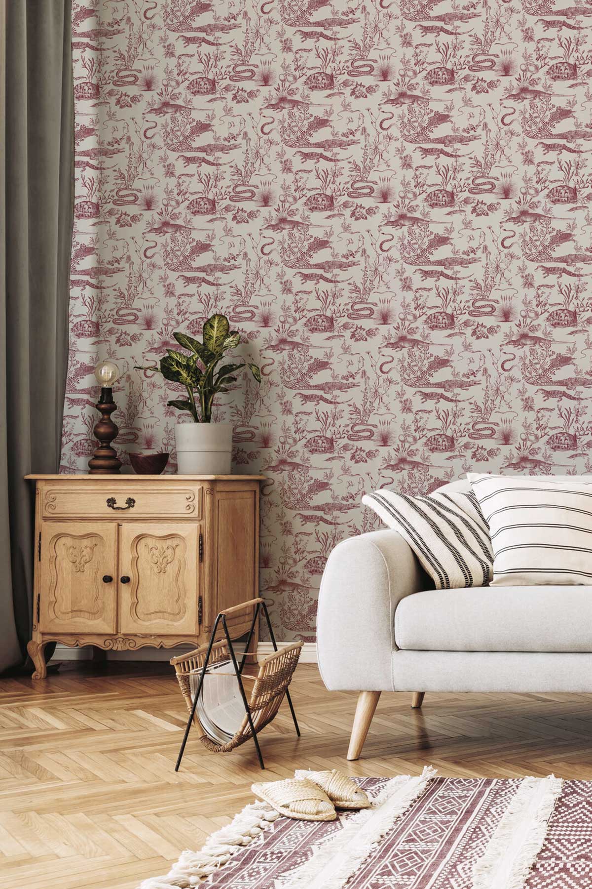 New Orleans Light / Burgundy