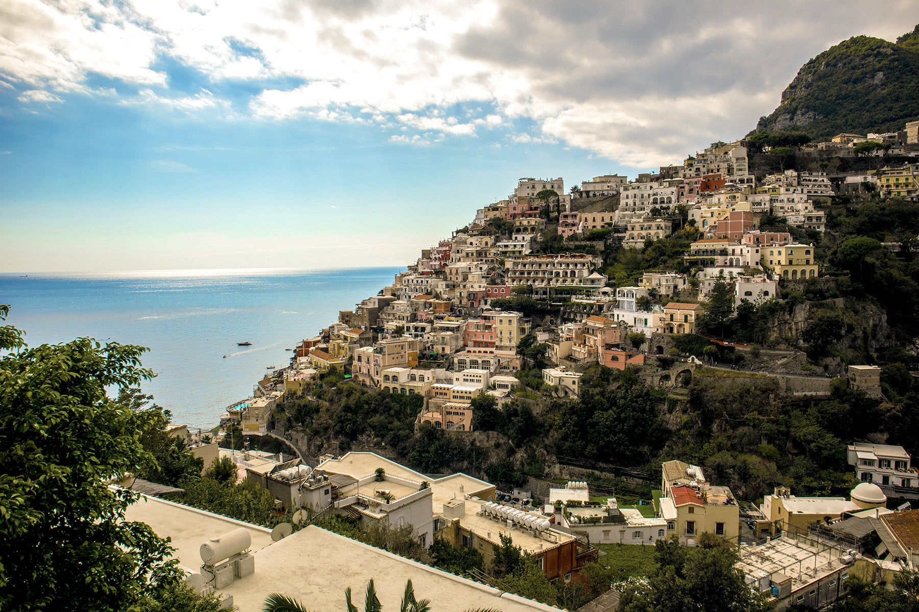 Positano Skyline Wall Mural
