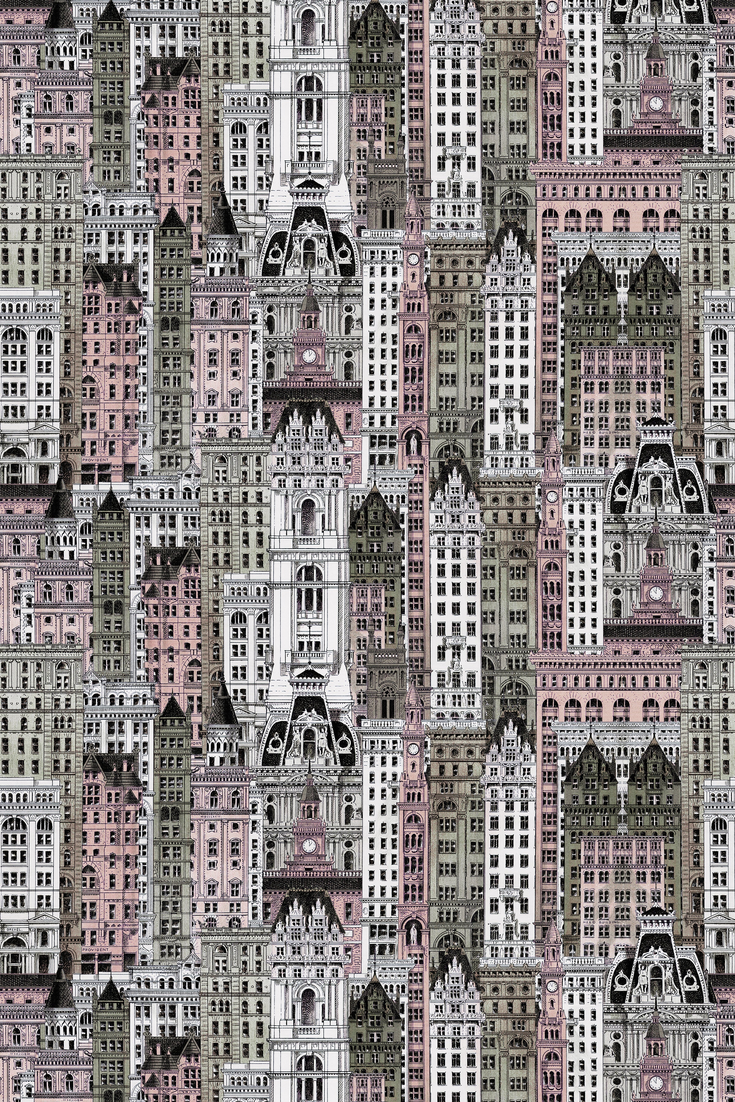 Philadelphia / Pink & Taupe