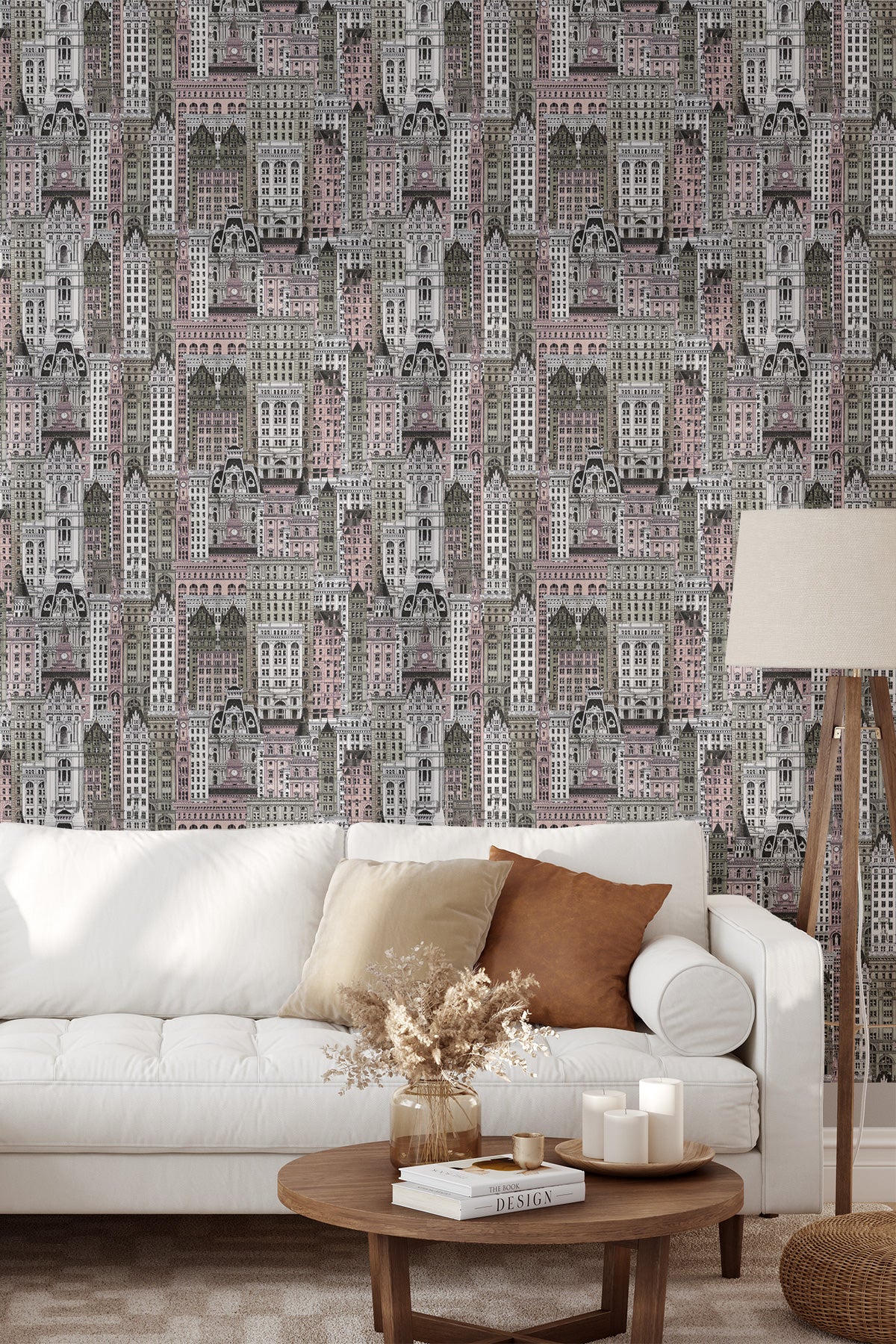 Philadelphia / Pink & Taupe