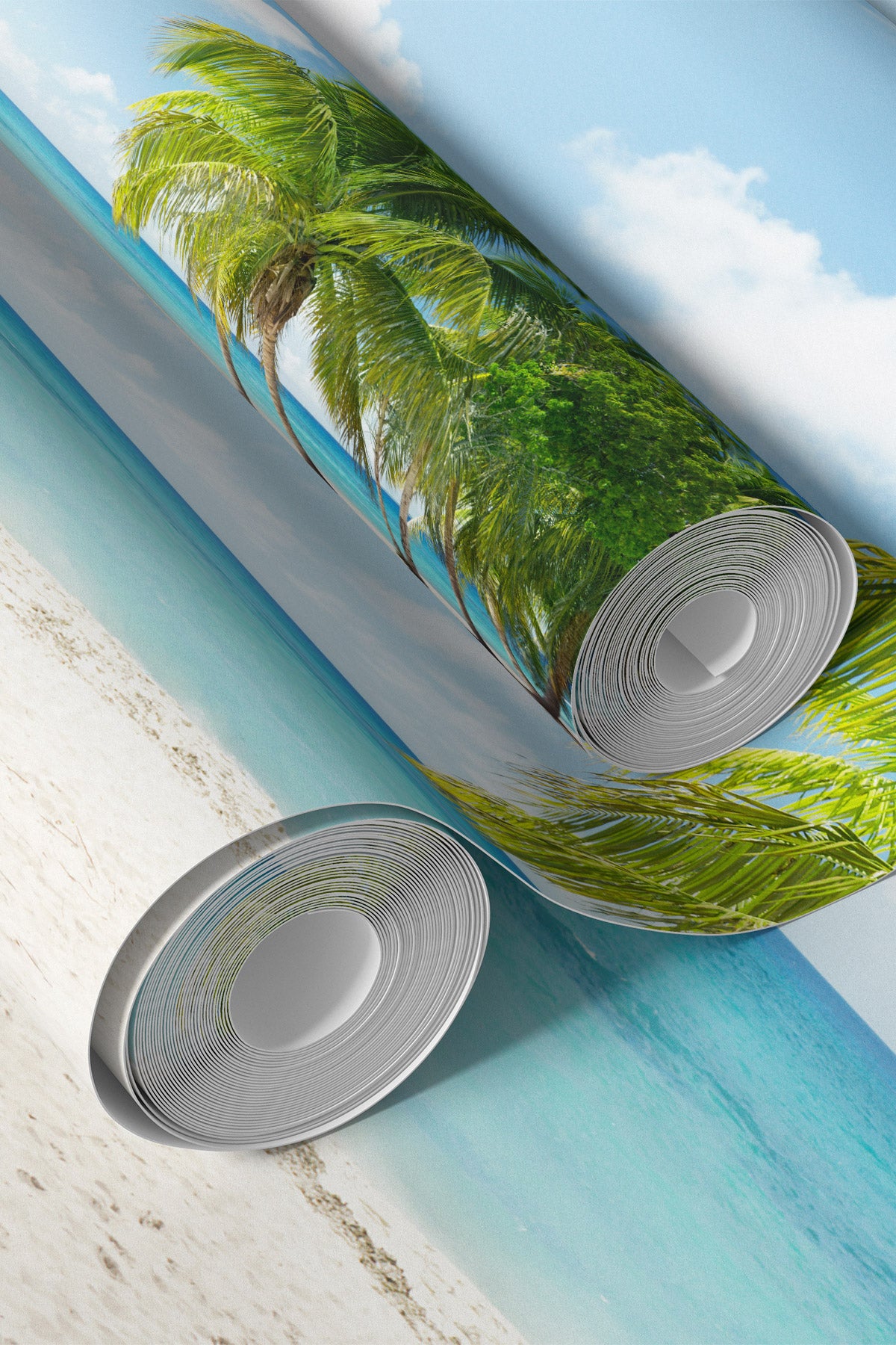 Beach in the Caribbean Wall Mural