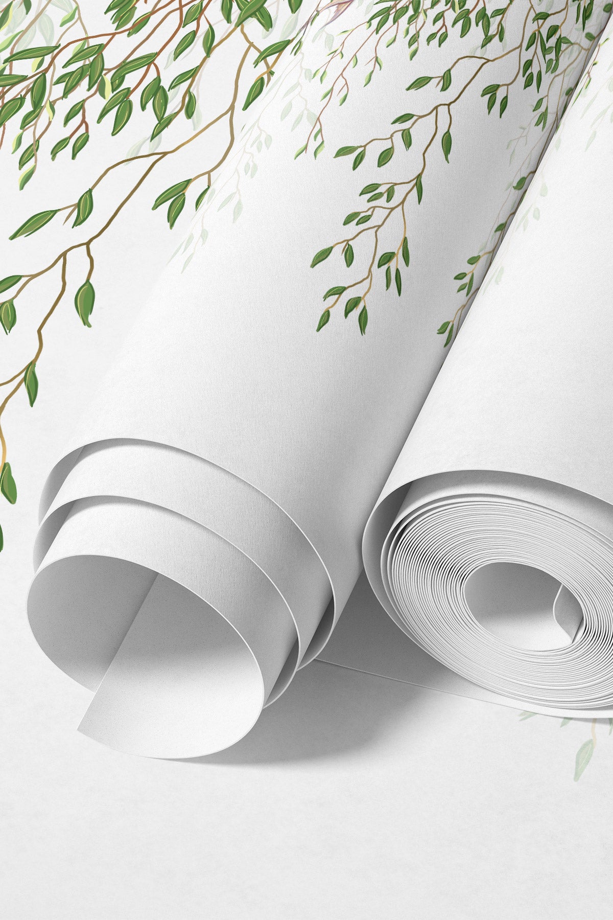 Birds and Willow Branch Chinoiserie