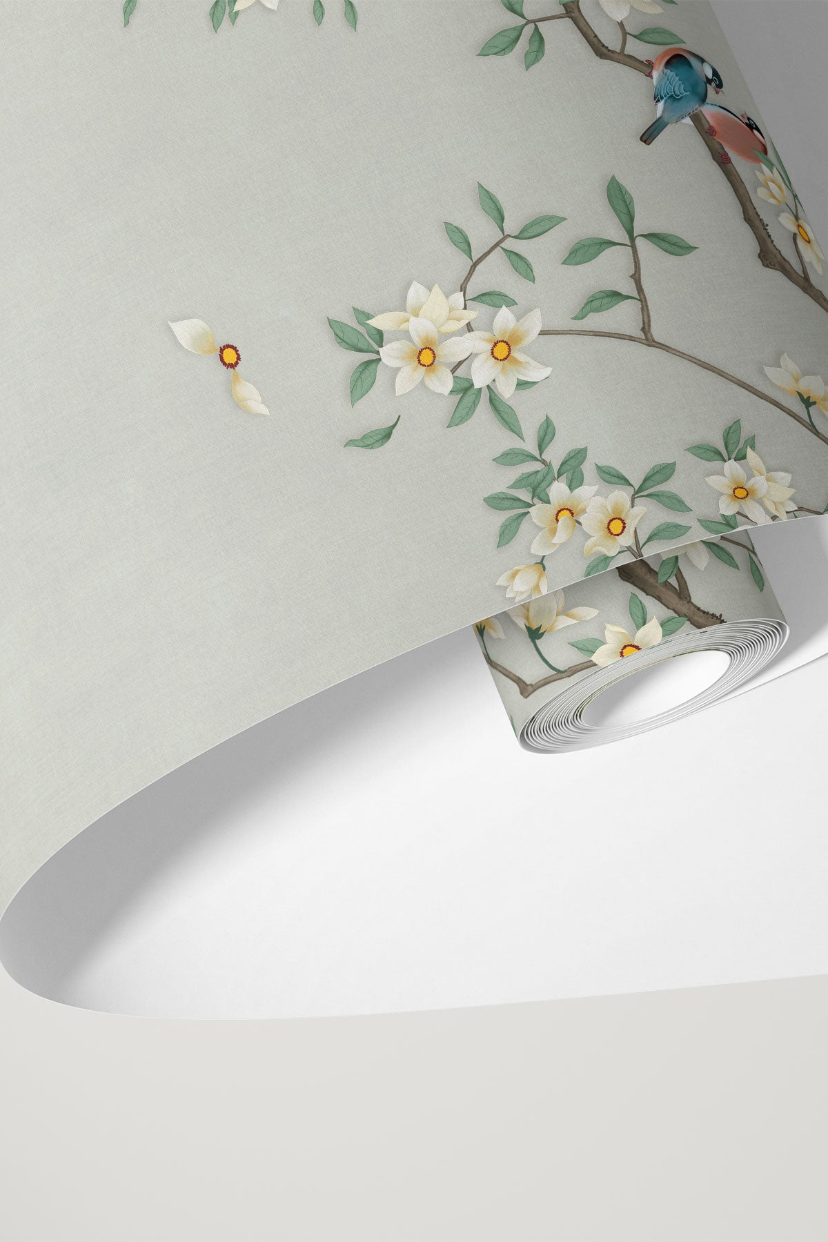 Birds & Bees Chinoiserie Wall Mural