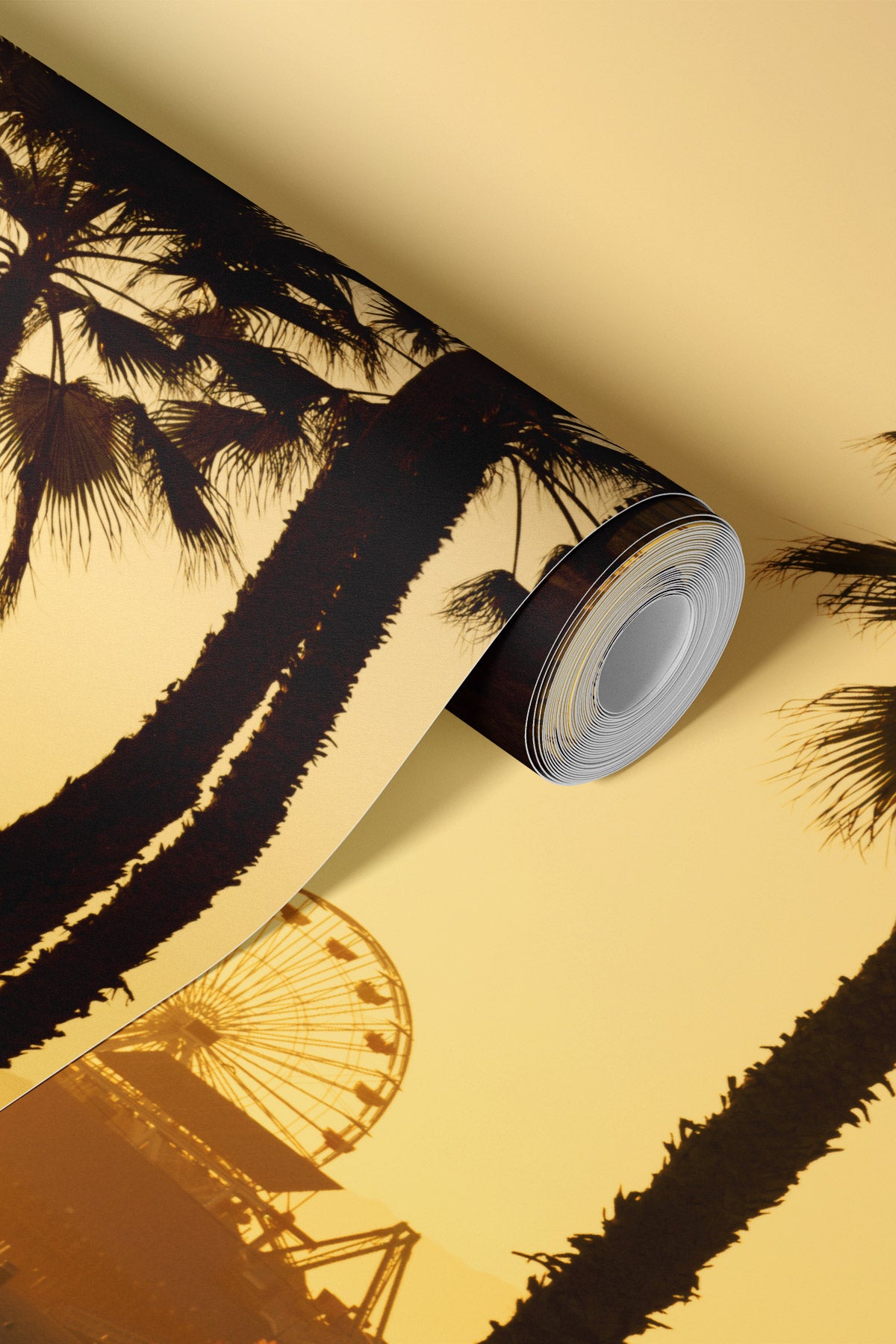 Santa Monica Beach Wall Mural