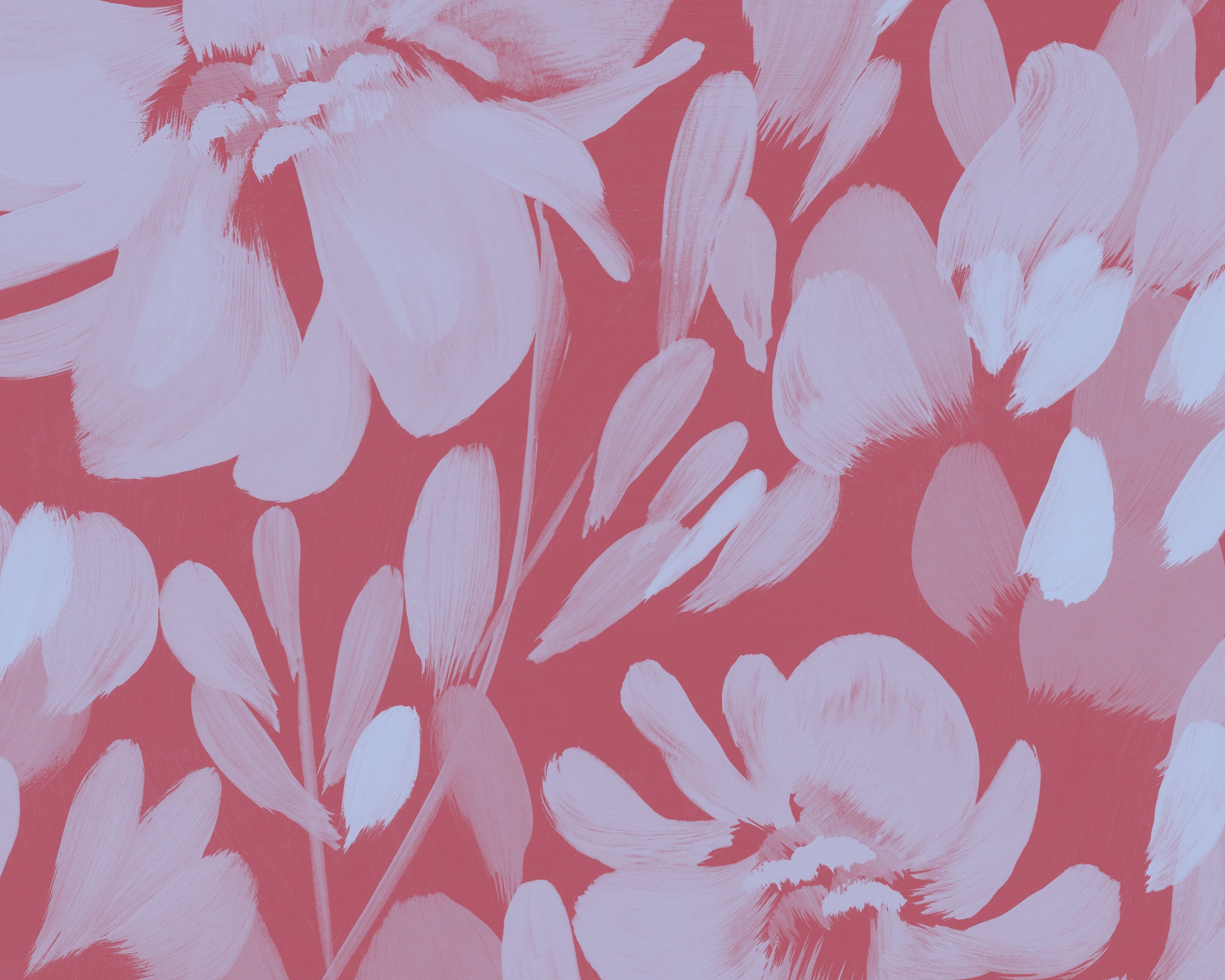 Pastel Bloom Elegance Wall Mural