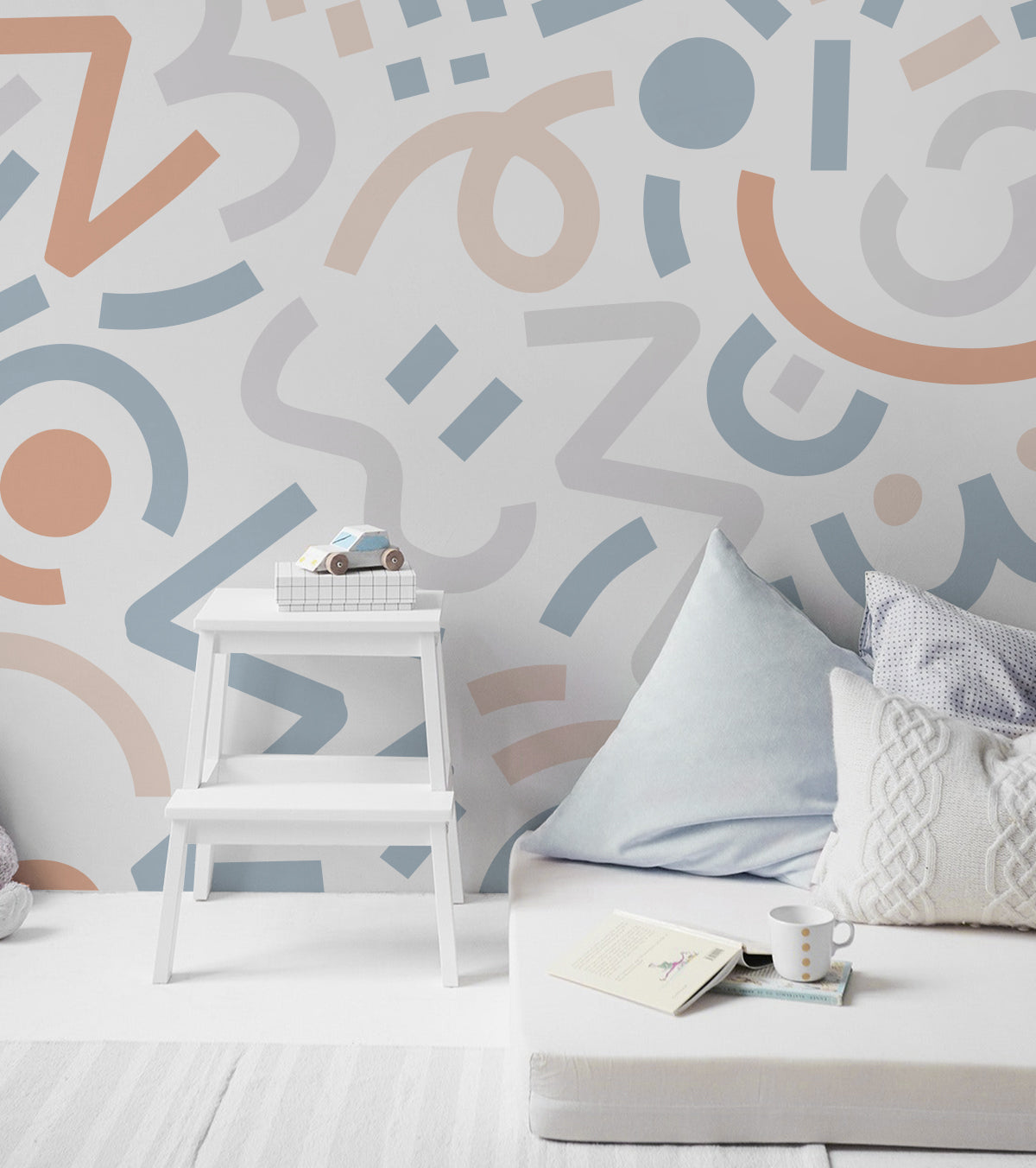 Pastel Enigma Wall Mural