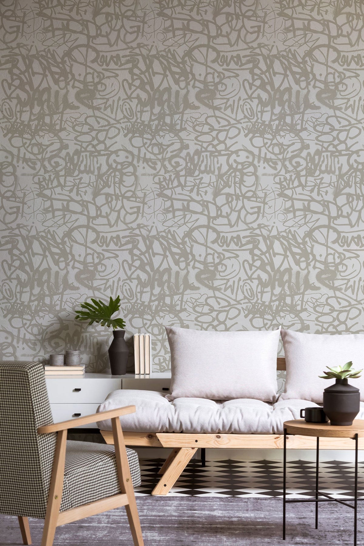 Smile, It's Street Art / Beige