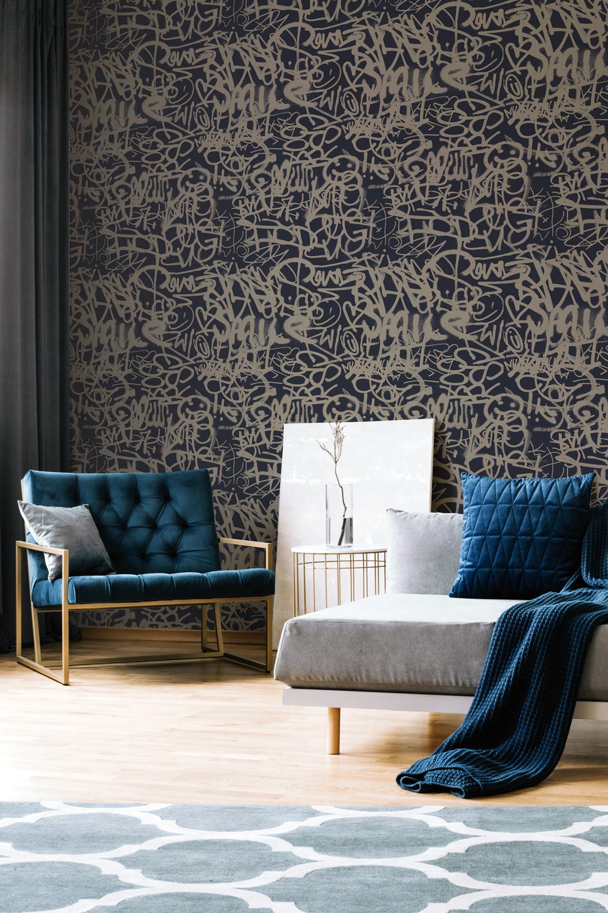 Smile, It's Street Art / Navy