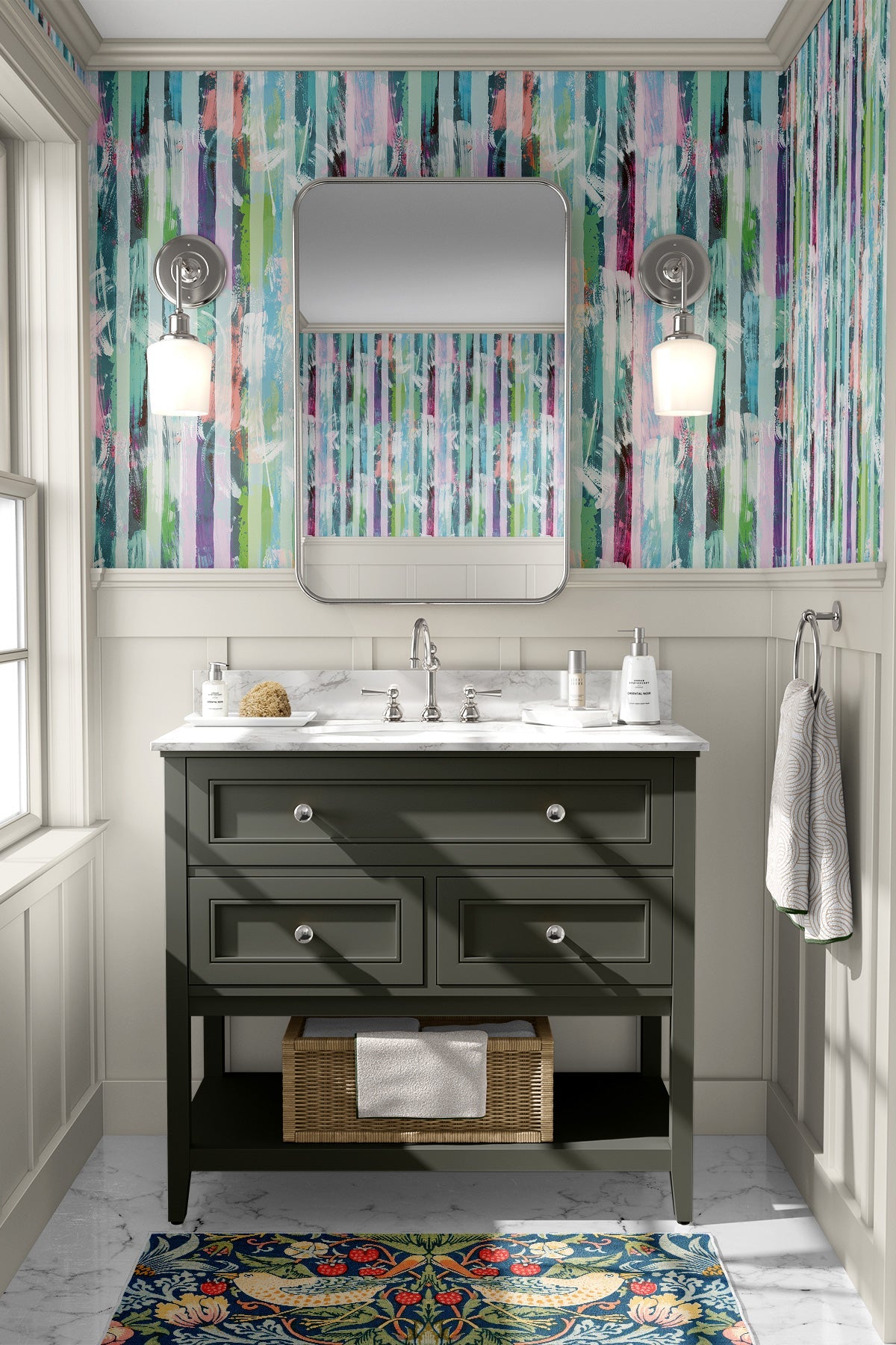 Spray Streaks / Turquoise