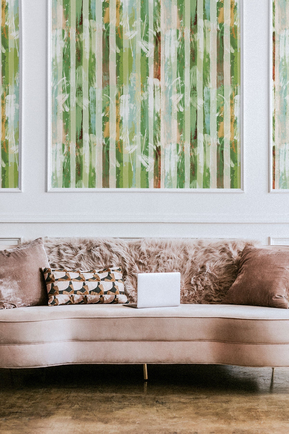 Spray Streaks / Pistachio