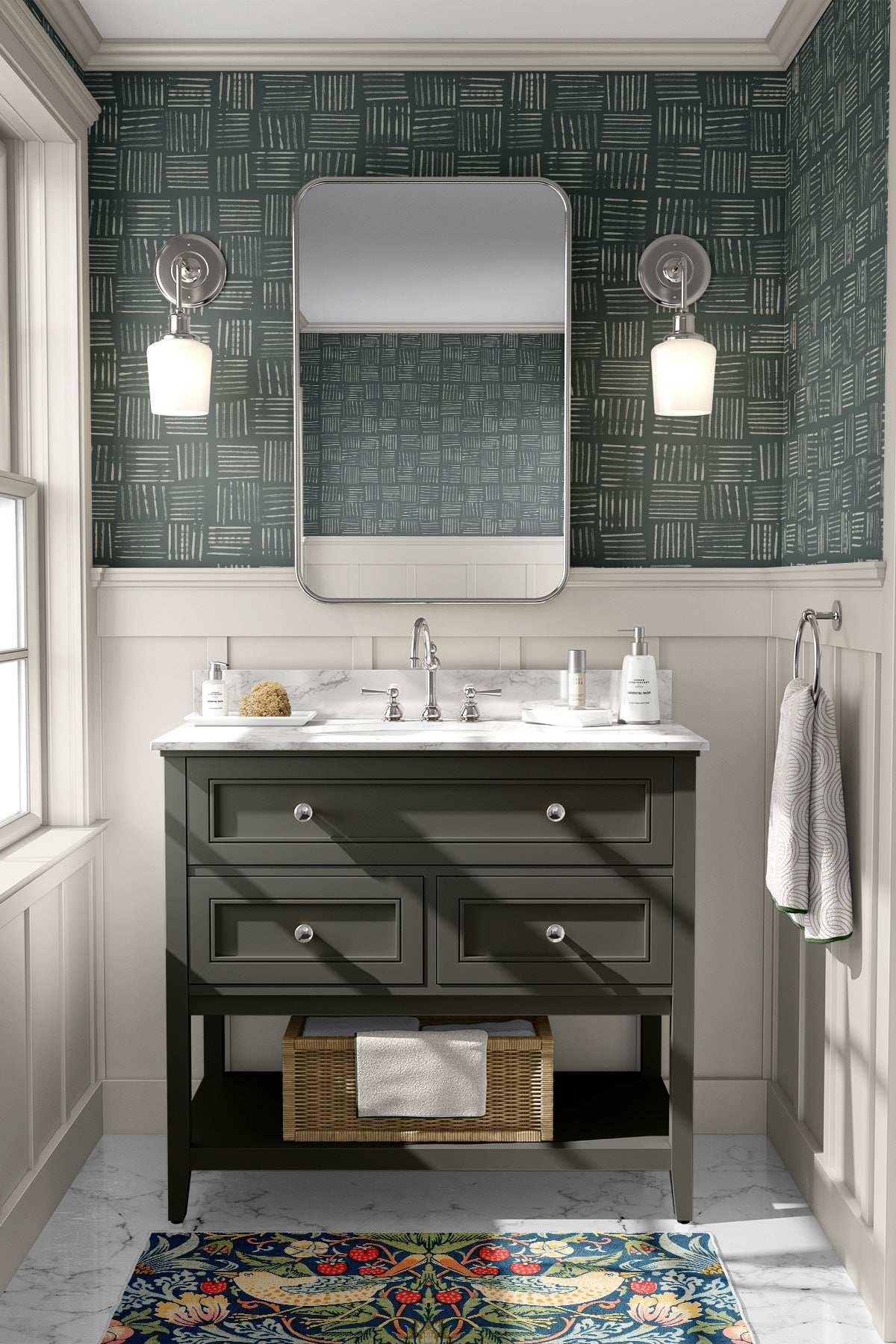 Strokes Party Dark / Teal