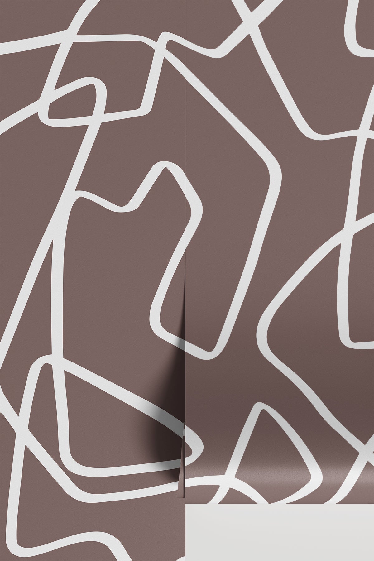 Flowform Abstract / Mocha