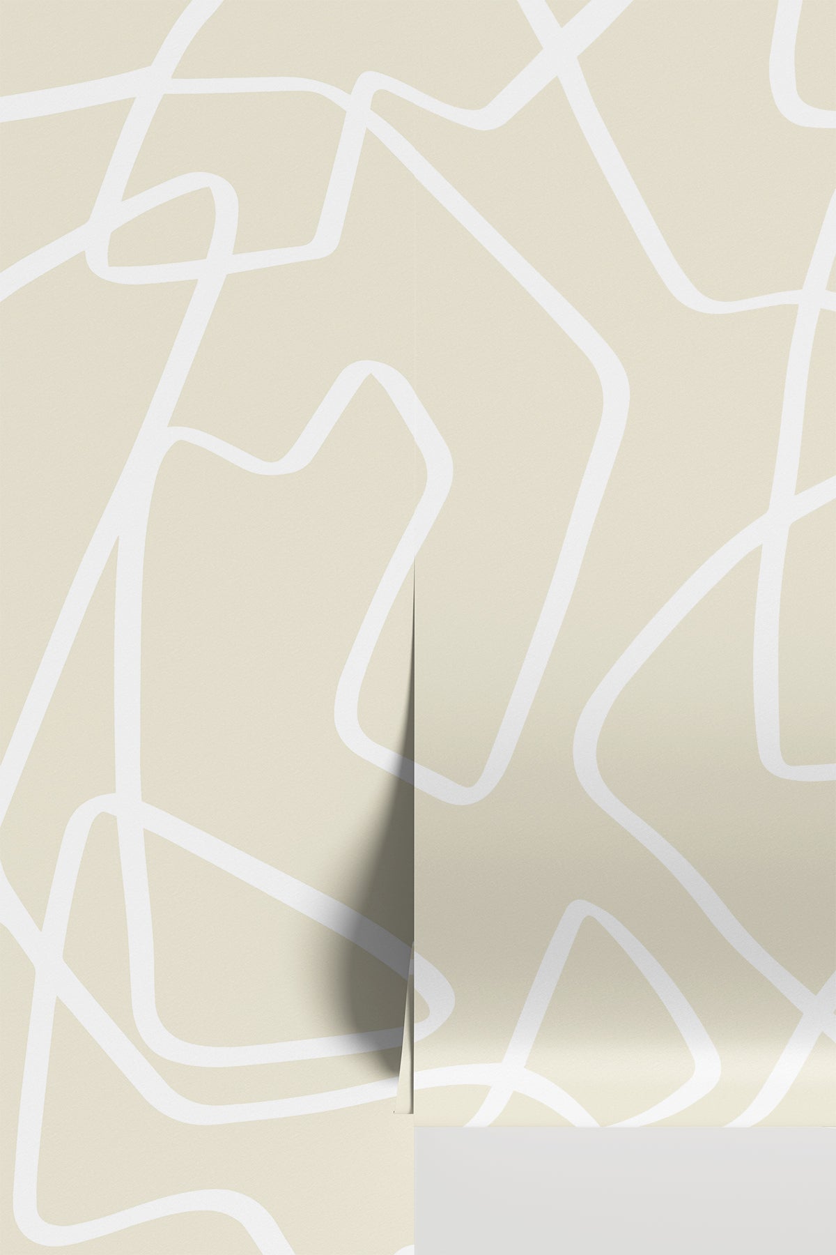 Flowform Abstract / Cream