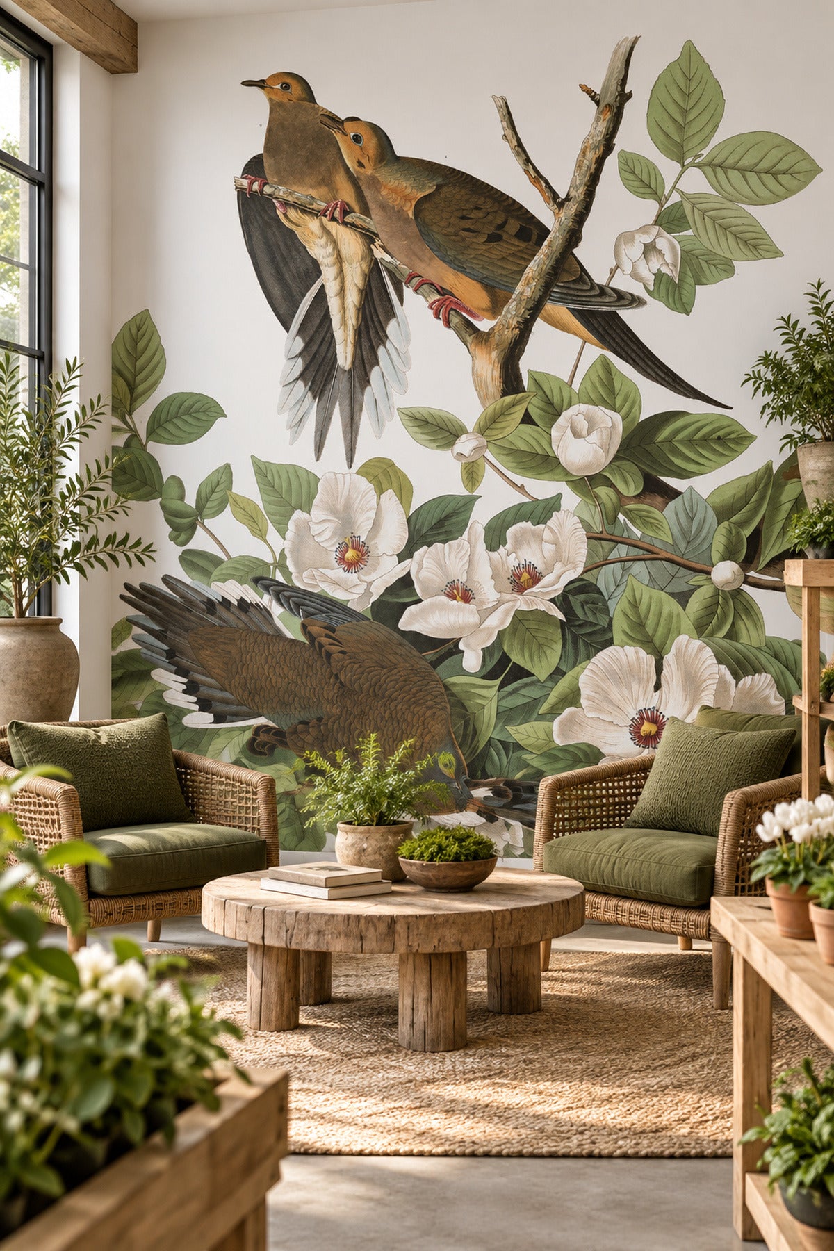 Carolina Pigeon Wall Mural