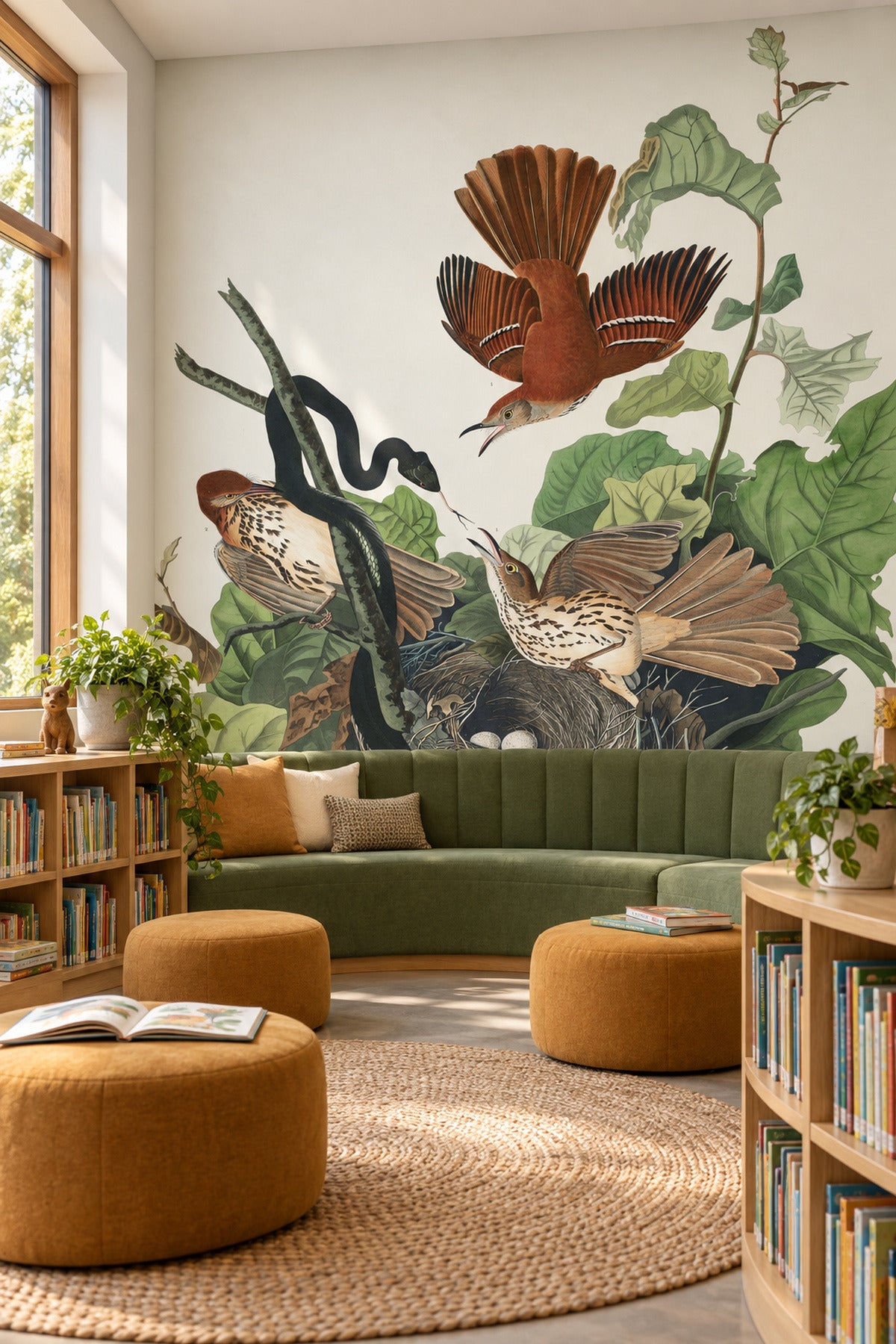Ferruginous Thrush Wall Mural