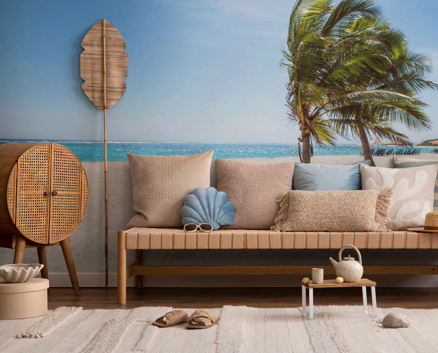 Beach Tropics Wall Mural