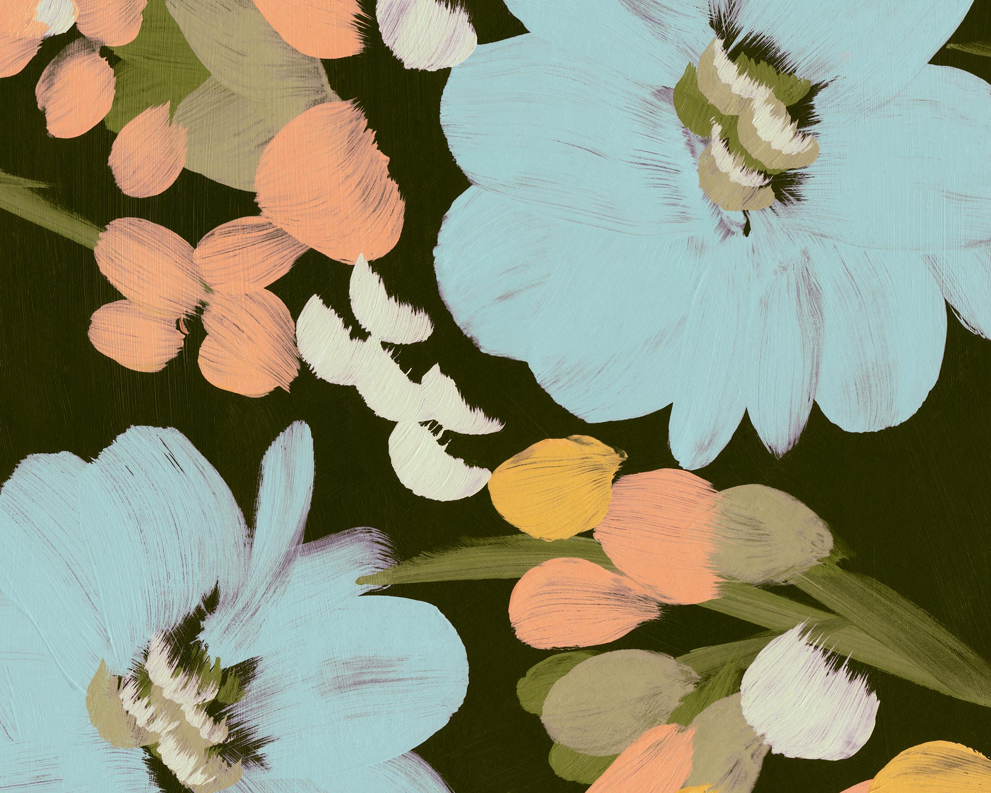 Whimsical Garden Whispers Wall Mural