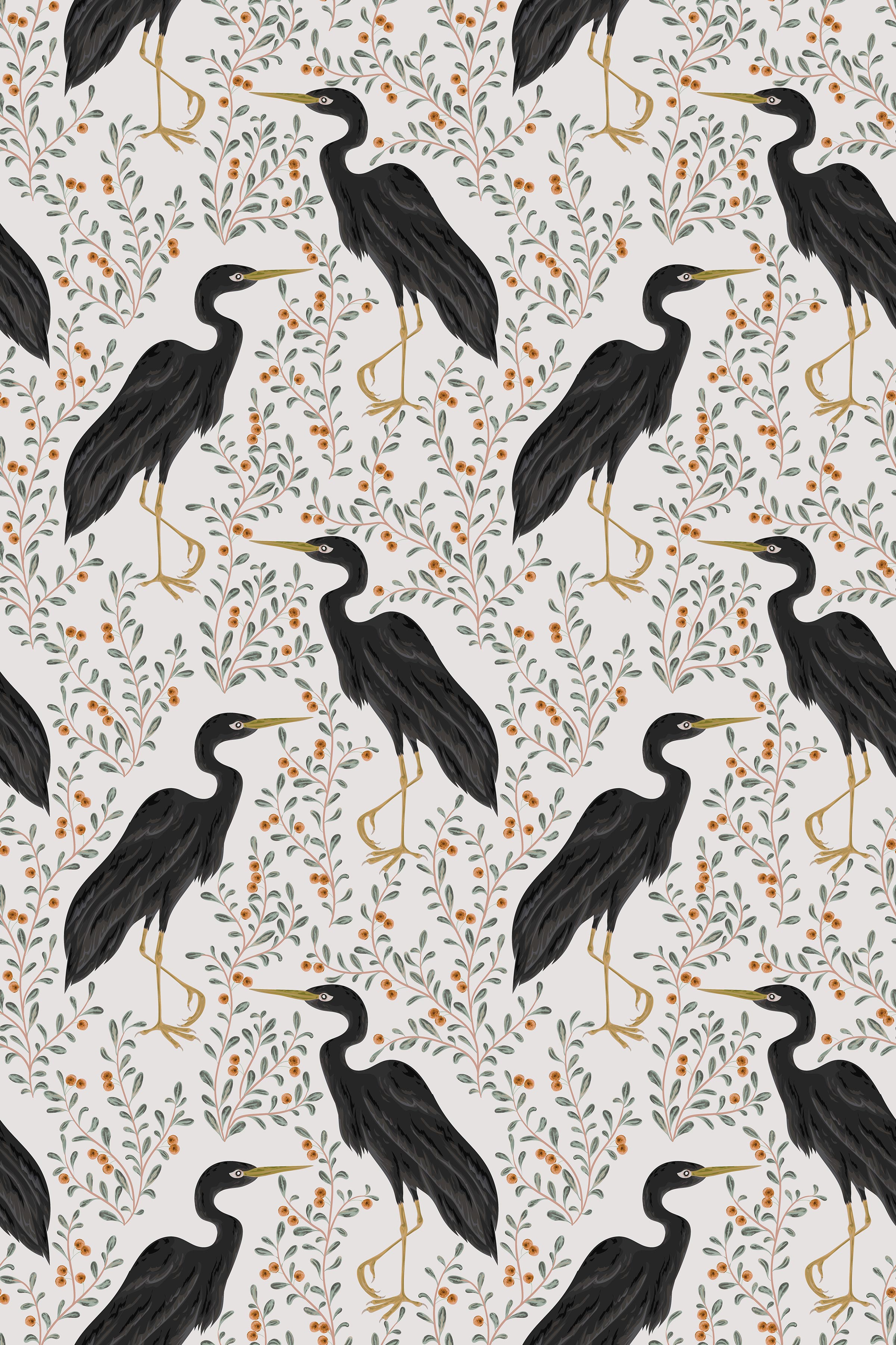 Cranes / Black