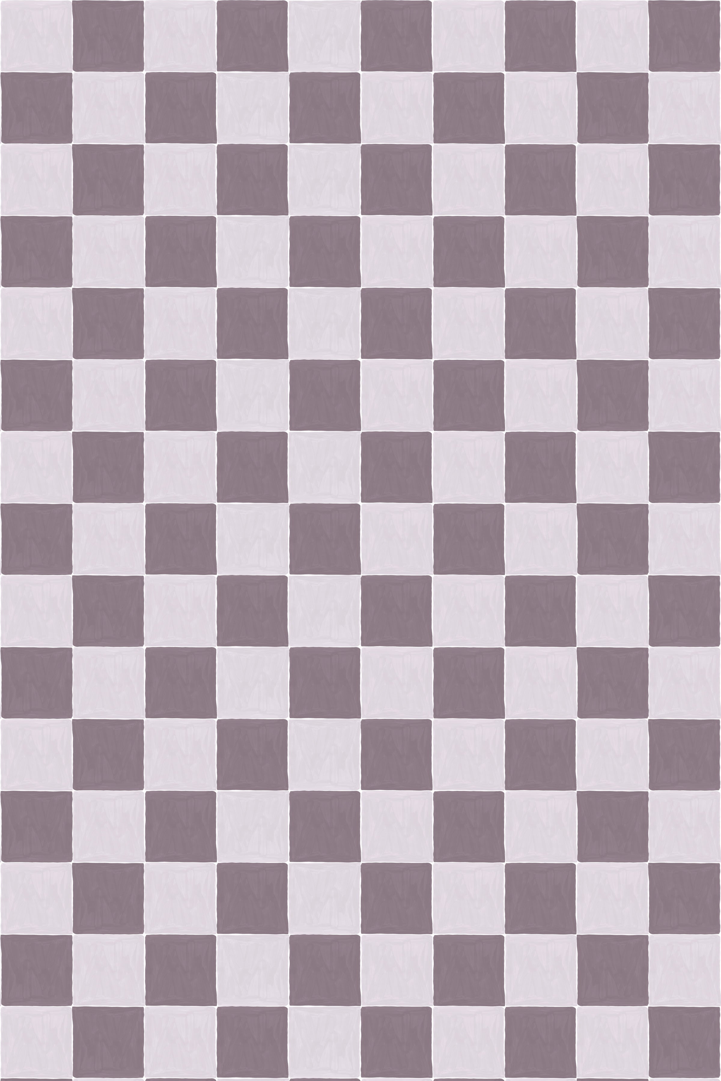 Wild Checkers / Burgundy