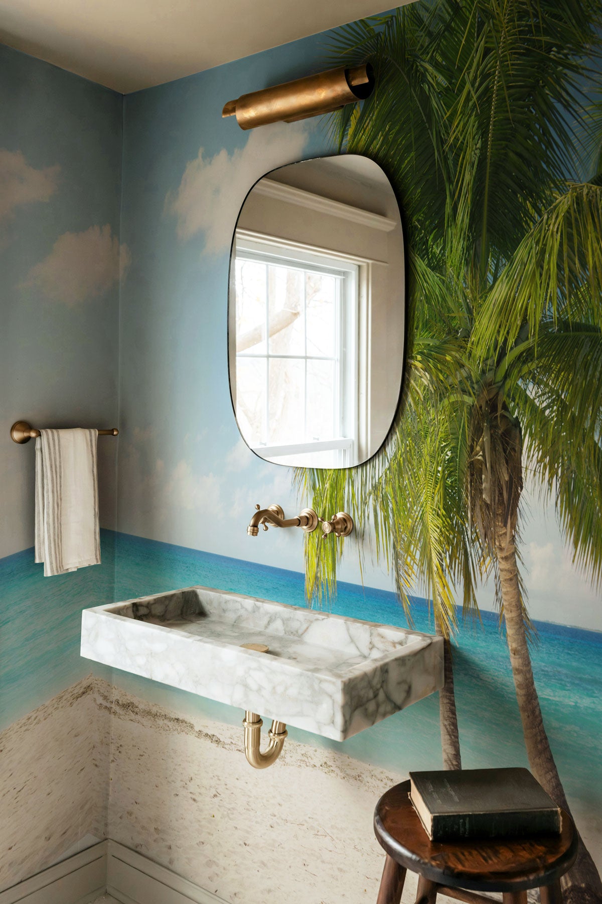 Beach in the Caribbean Wall Mural