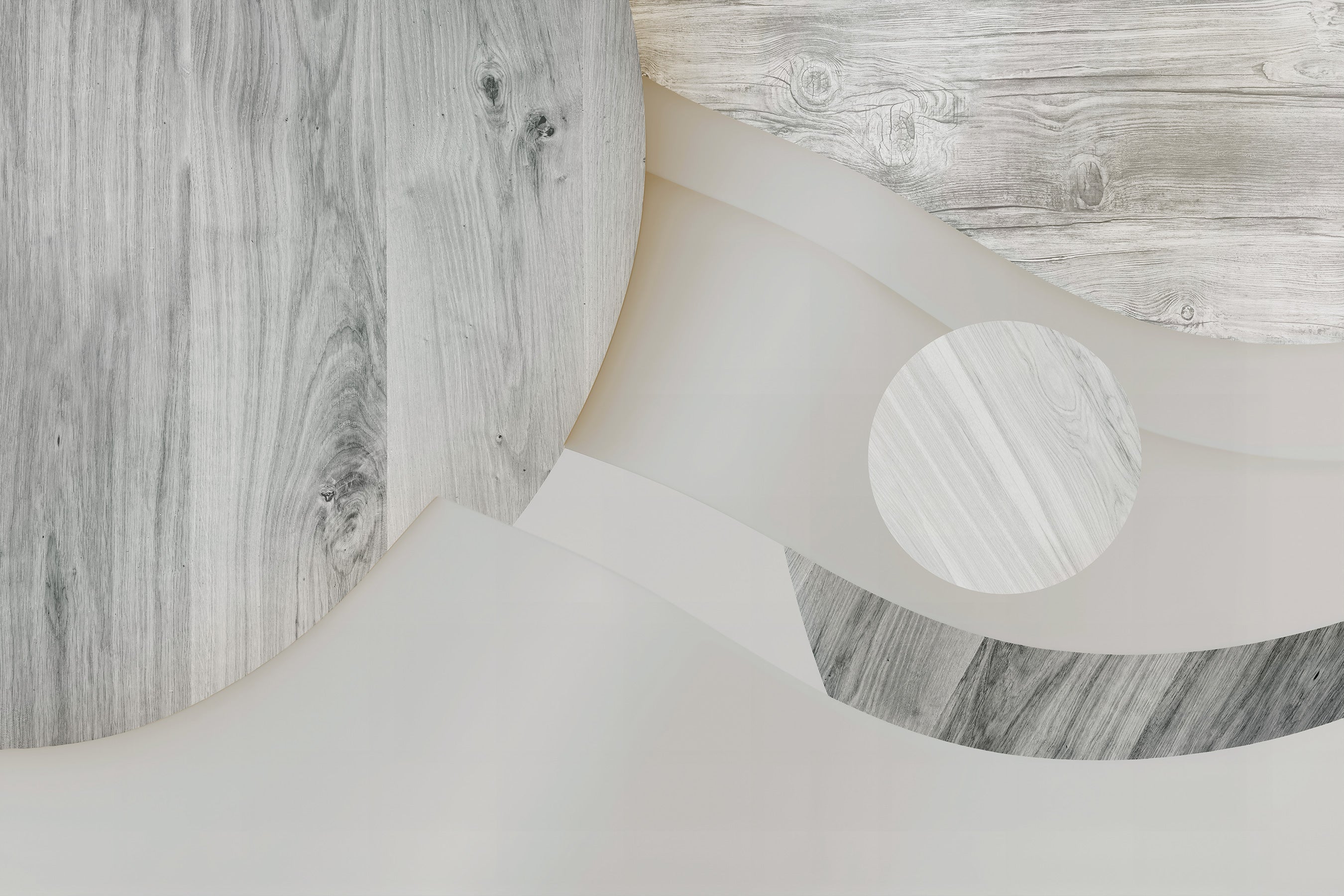 Astra Veil / Wood Wall Mural