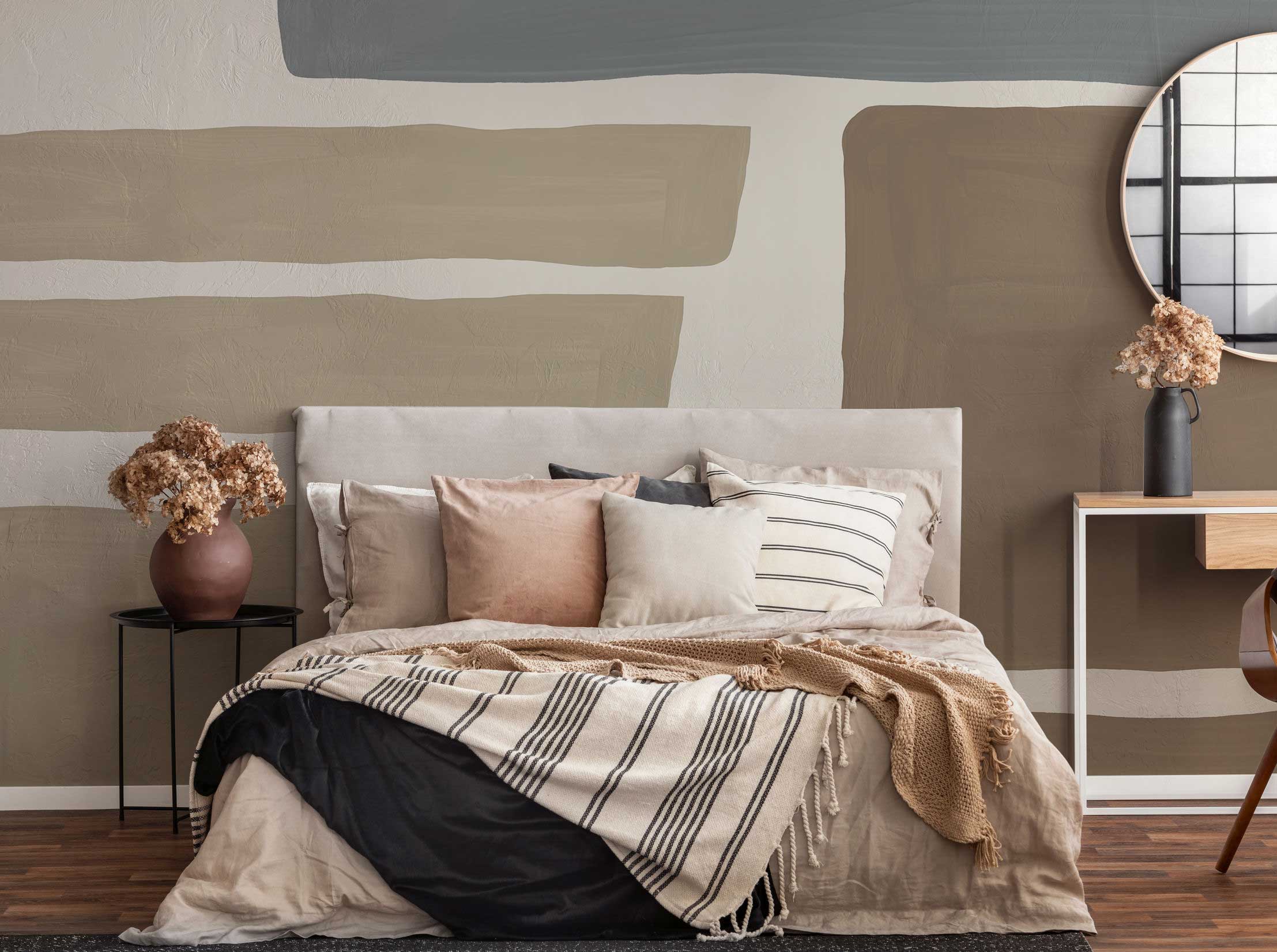 Organic Abstract Shapes 8 Wall Mural