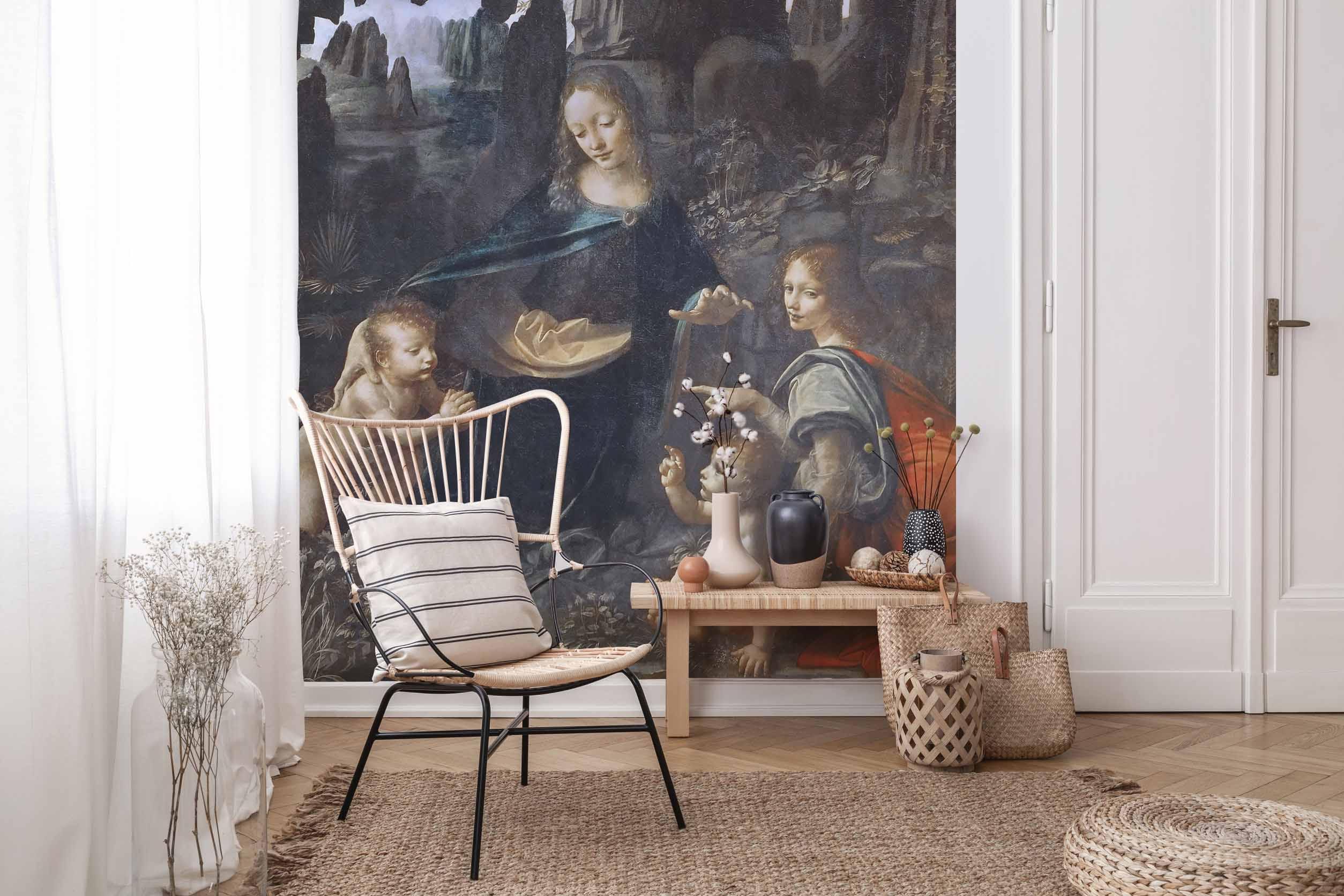 1485 Vintage Da Vinci Painting Wall Mural-Wall Mural-Eazywallz