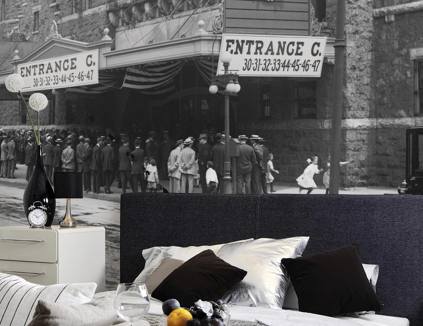 1912 Chicago Coliseum Wall Mural-Wall Mural-Eazywallz