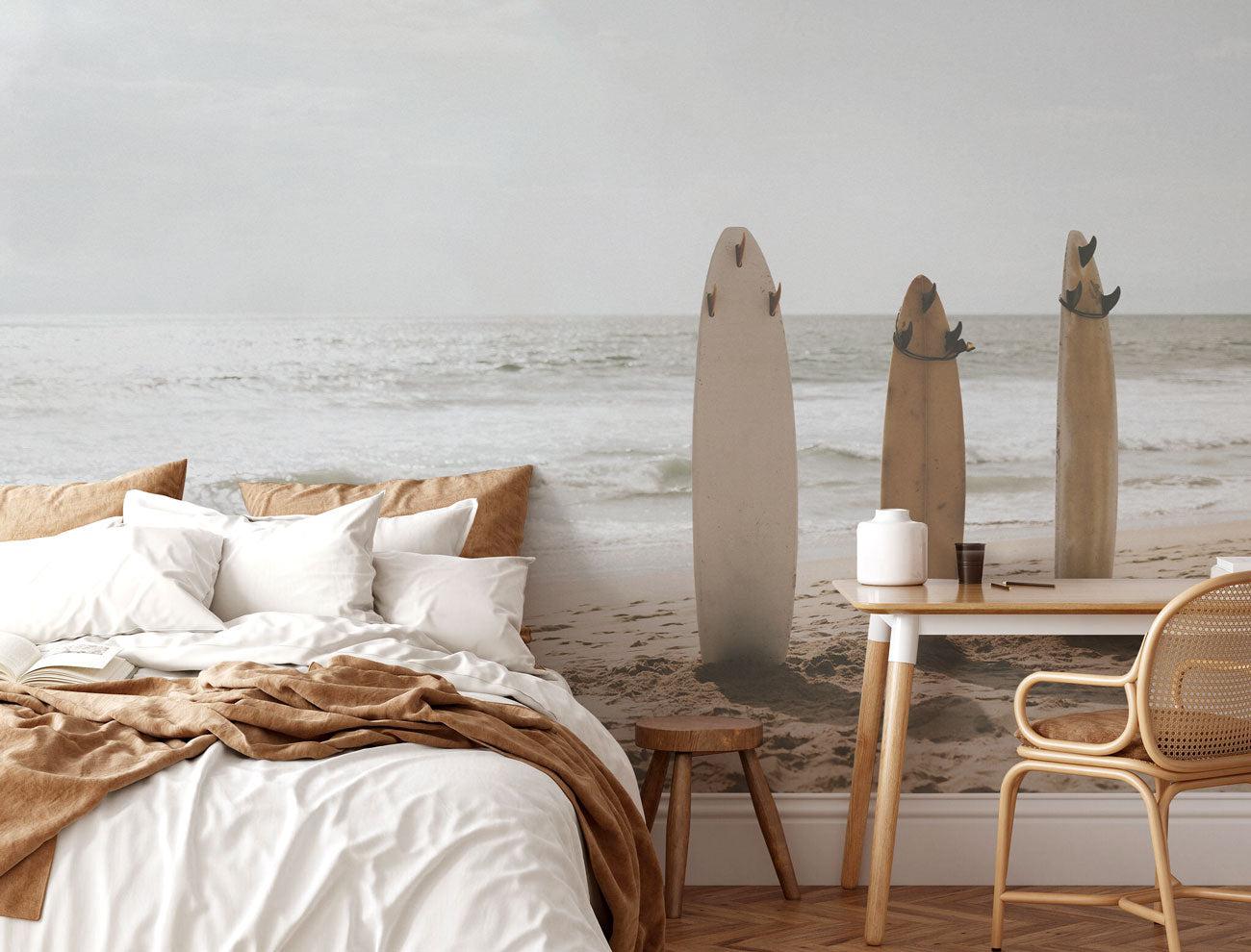 3 Surf Boards Wall Mural-Wall Mural-Eazywallz