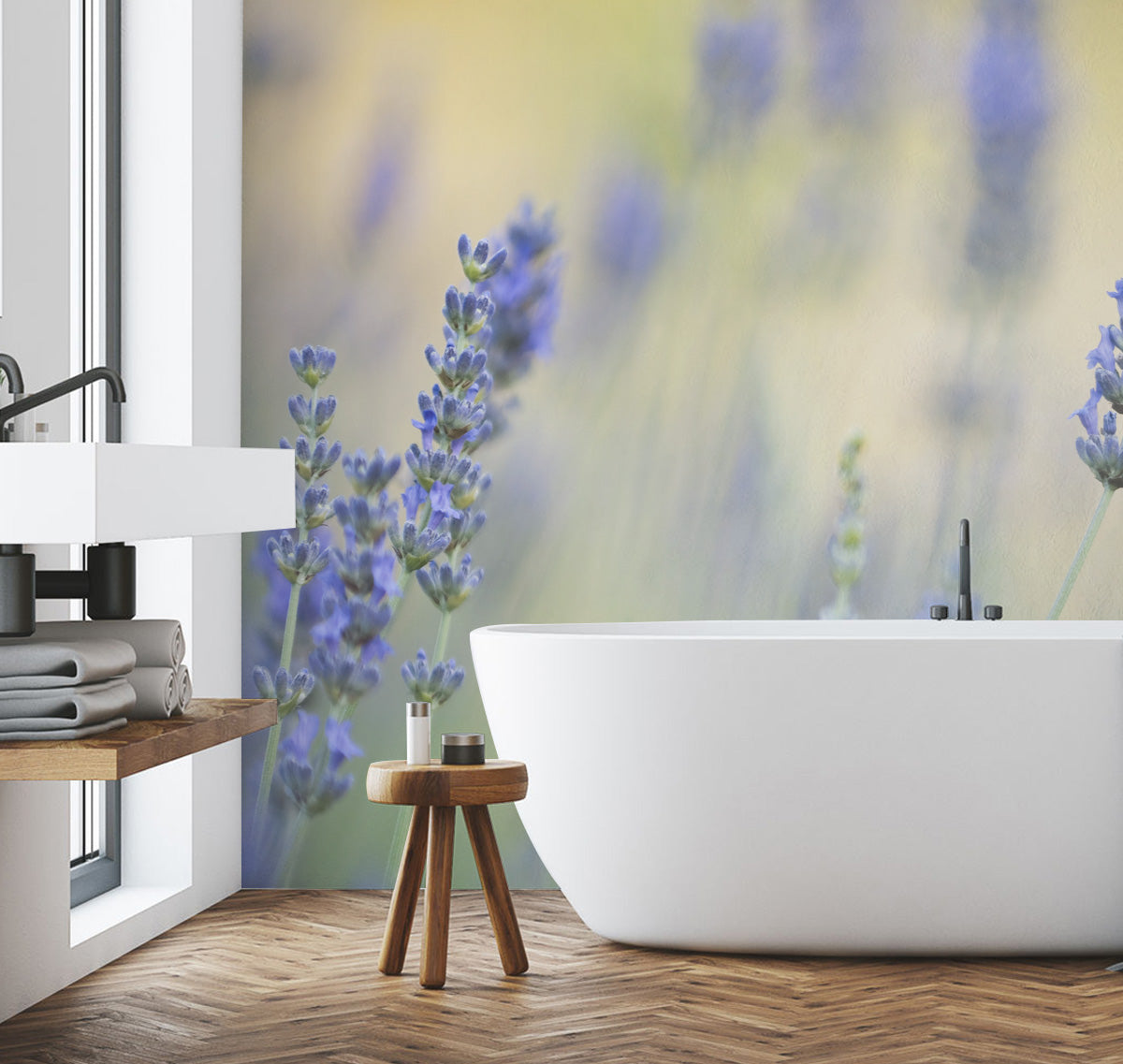 Soft lavender Wall Mural