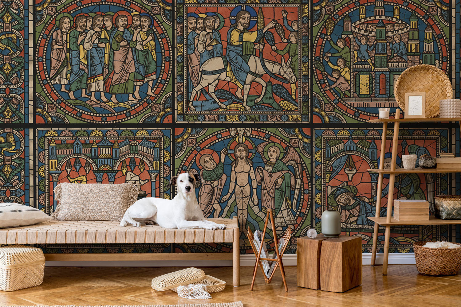 Cathedral Monograph Wall Mural